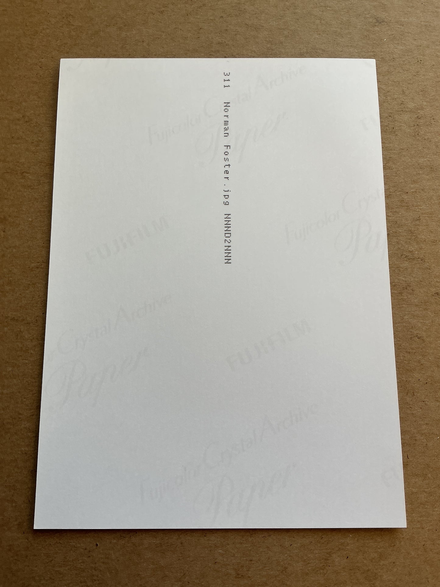 Norman Foster, England 🏴 Architect hand signed