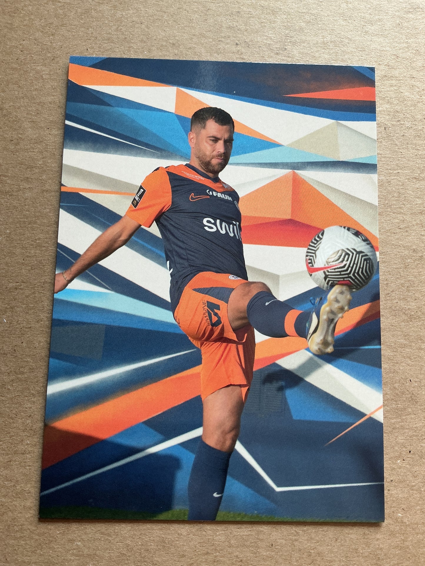 Teji Savanier, France 🇫🇷 Montpellier HSC 2024/25 hand signed