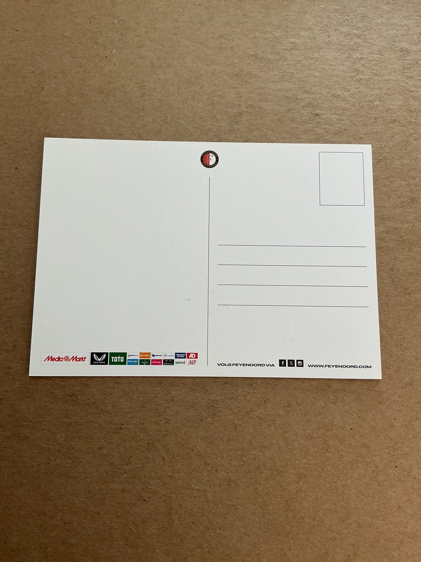 Chris-Kevin Nadje, Ivory Coast 🇨🇮 Feyenoord Rotterdam 2024/25 hand signed