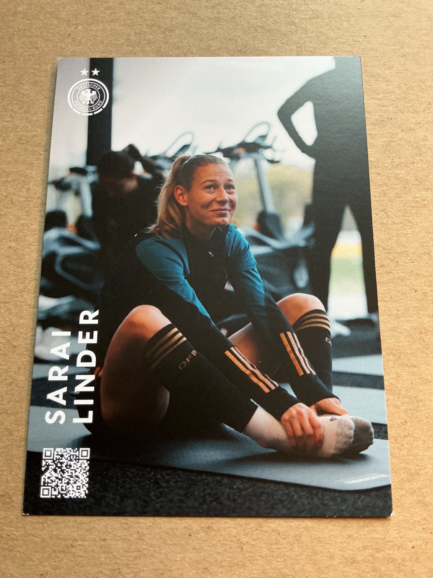 Sarai Linder, Germany 🇩🇪 Summer Olympics 2024 hand signed