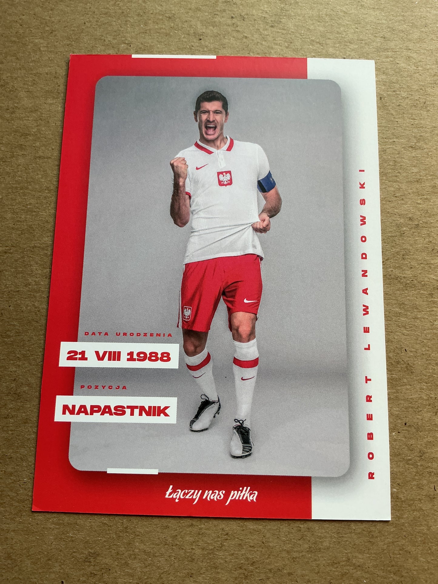 Robert Lewandowski, Poland 🇵🇱 UEFA Euro Cup 2020 hand signed