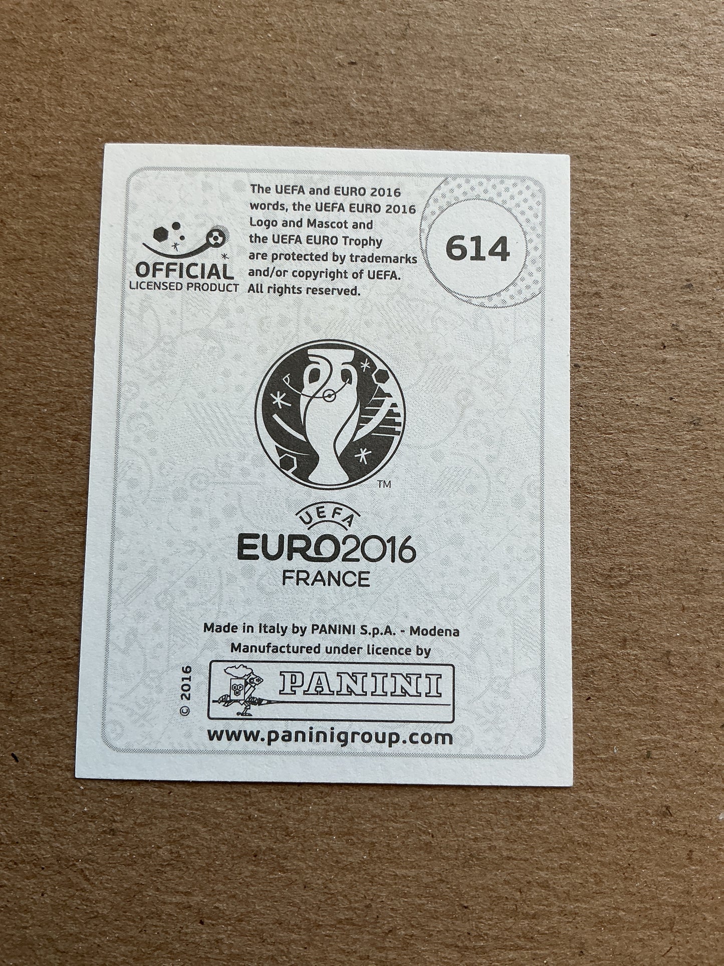 Ari Skúláson, Iceland 🇮🇸 UEFA Euro 2016 Panini hand signed