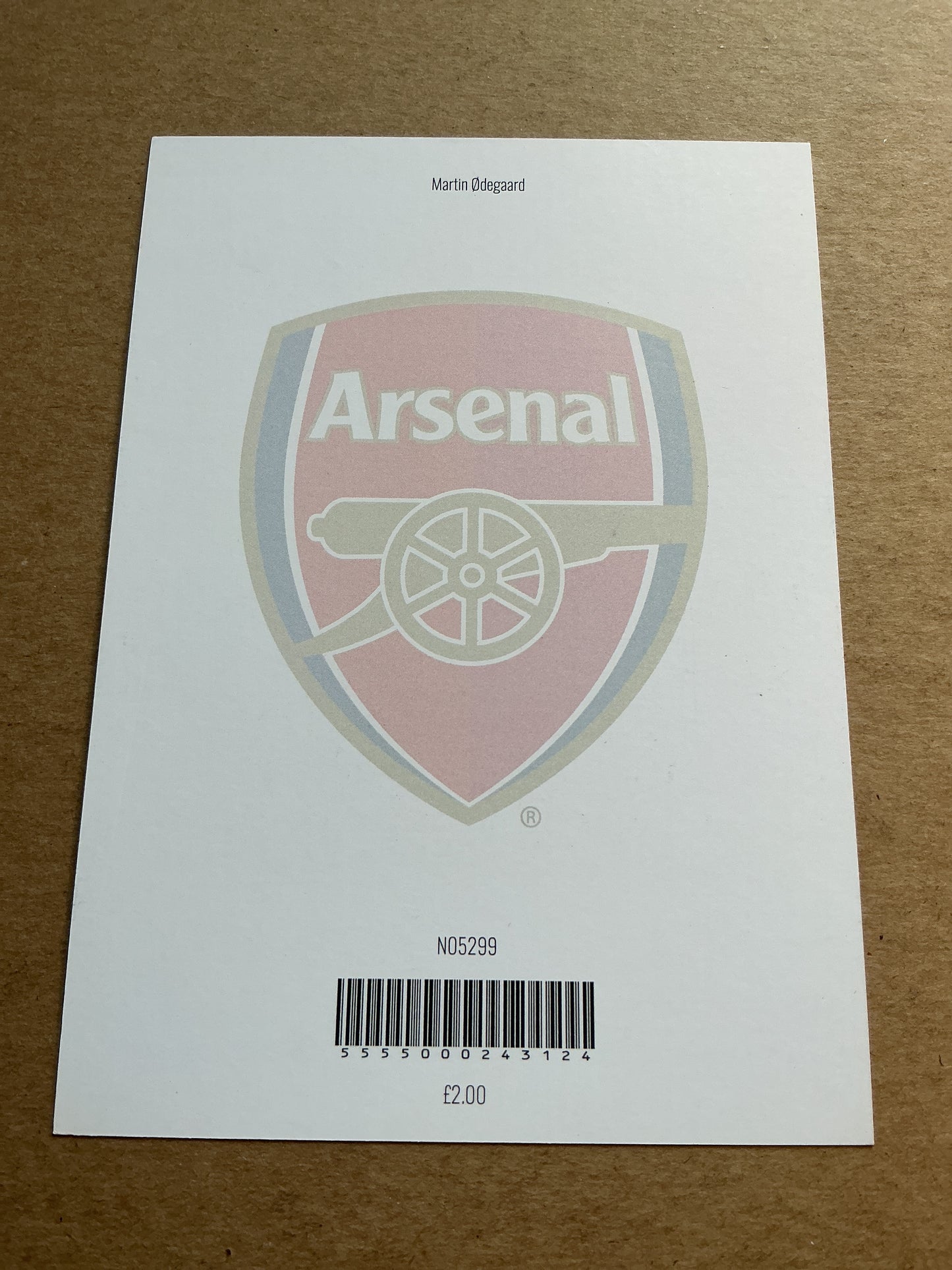 Martin Ødegaard, Norway 🇳🇴 Arsenal FC 2022/23 hand signed