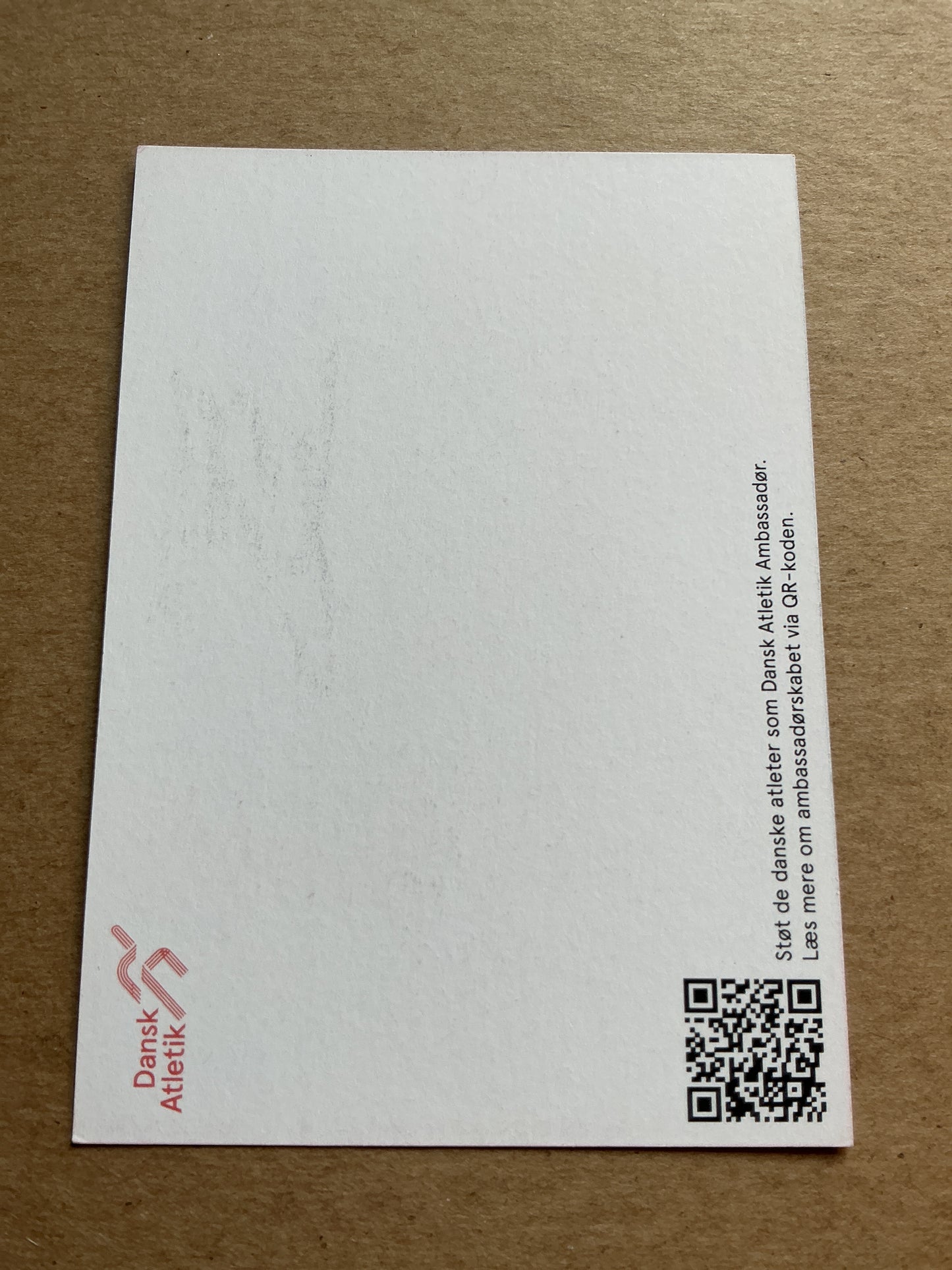 Katrine Koch Jakobsen, Denmark 🇩🇰 Athletics Summer Olympics 2024 hand signed