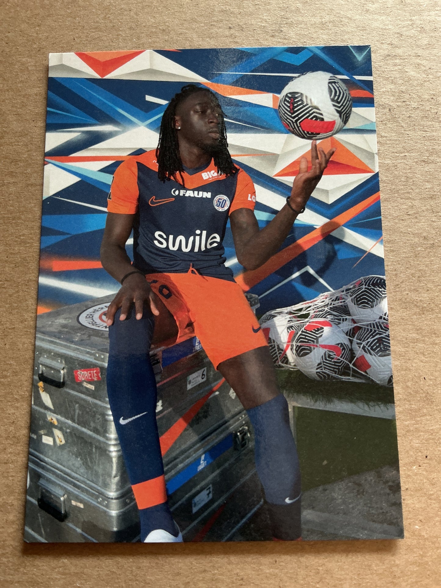 Tanguy Coulibaly, France 🇫🇷 Montpellier HSC 2024/25 hand signed