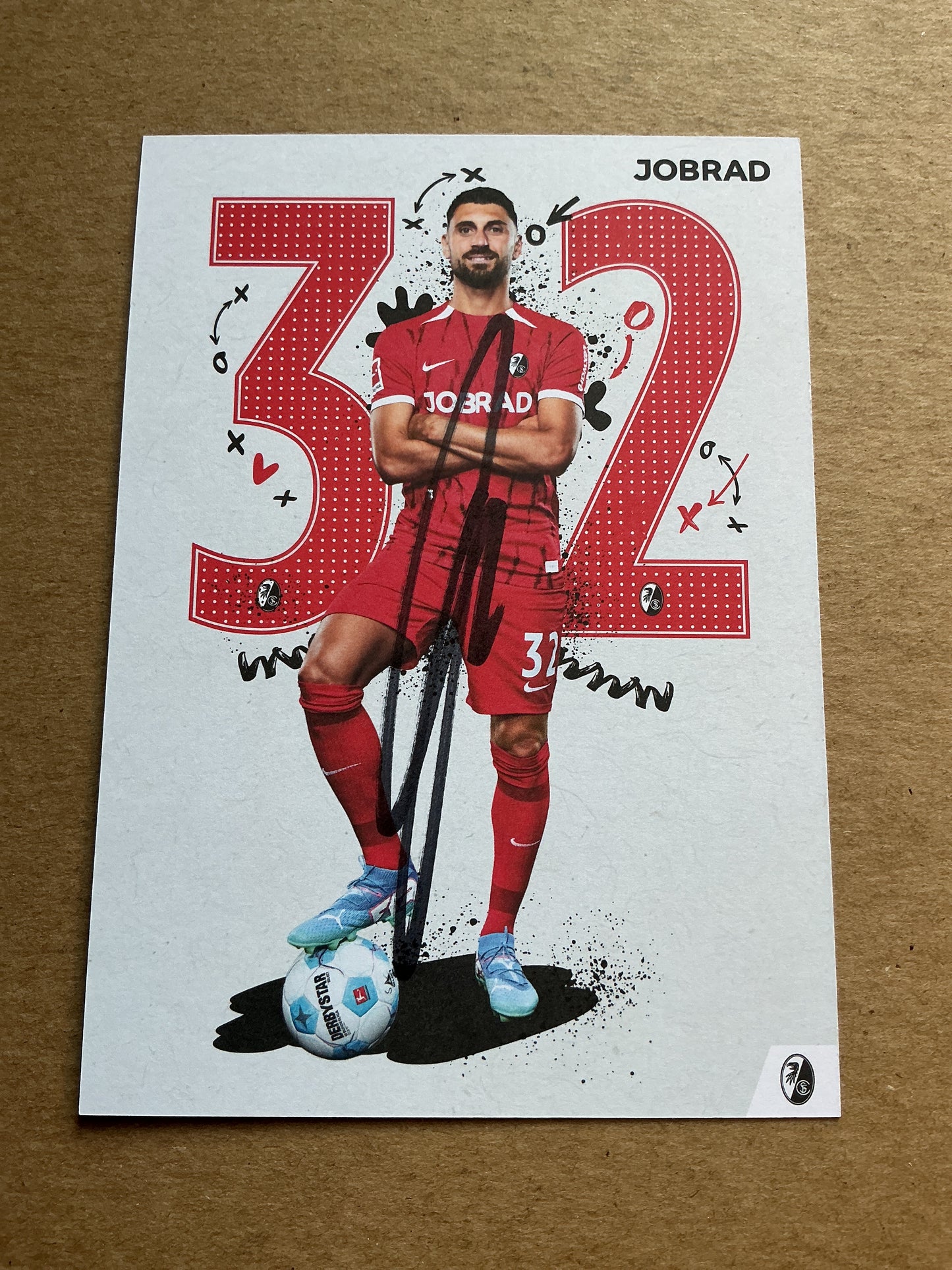 Vincenzo Grifo, Italy 🇮🇹 SC Freiburg 2024/25 hand signed