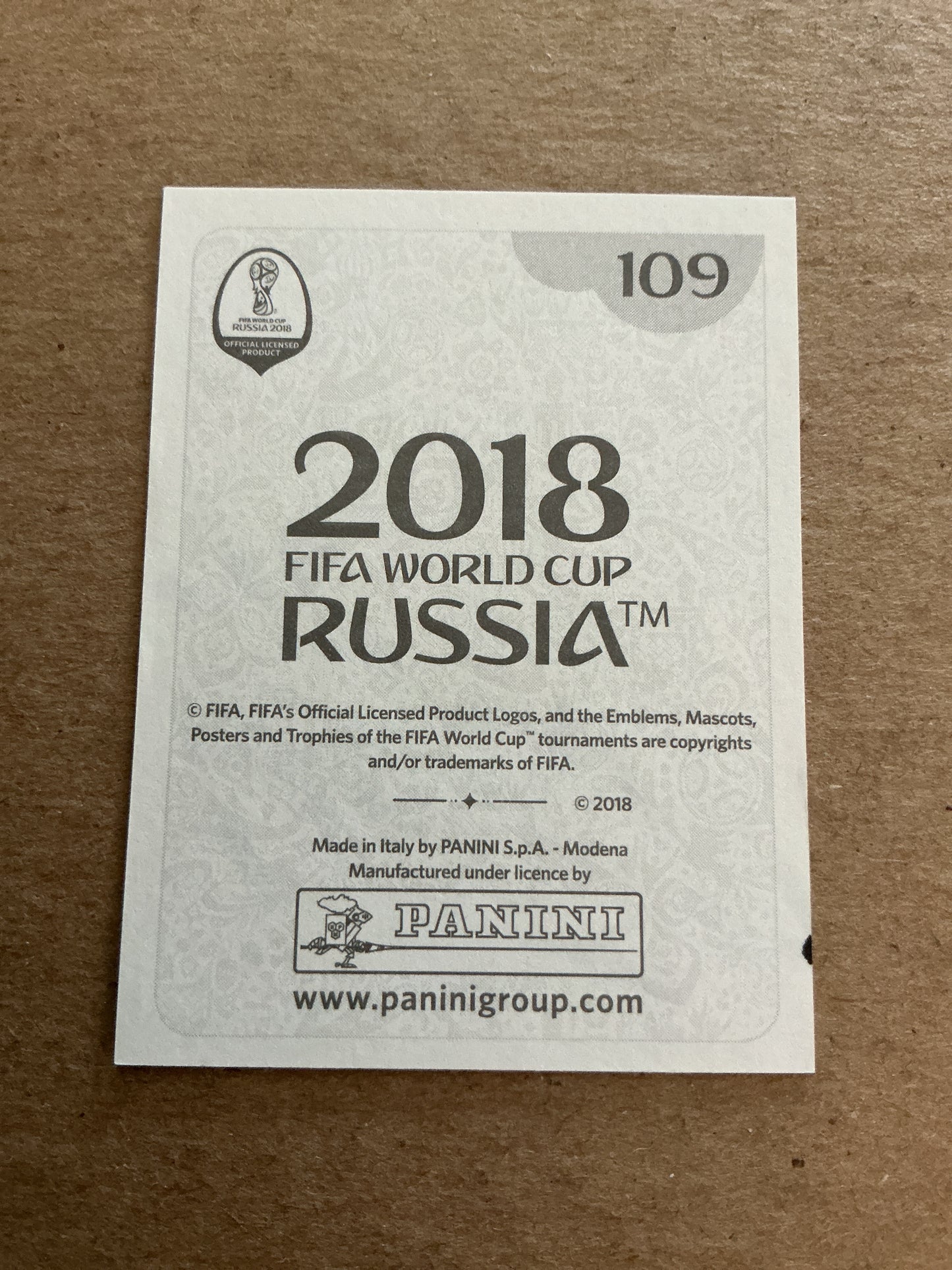 Luis Suarez, Uruguay 🇺🇾 FIFA World Cup 2018 Panini hand signed