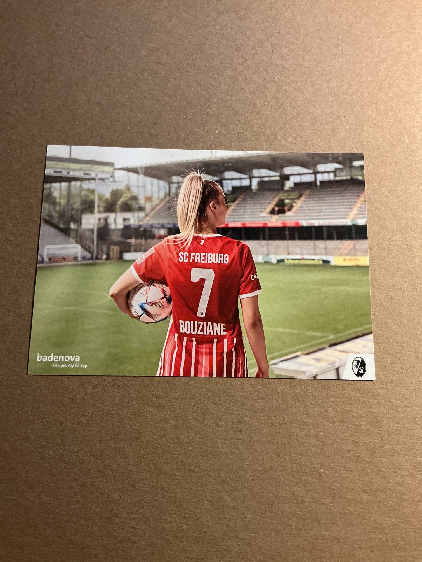 Chiara Bouziane, Germany 🇩🇪 SC Freiburg 2022/23 hand signed