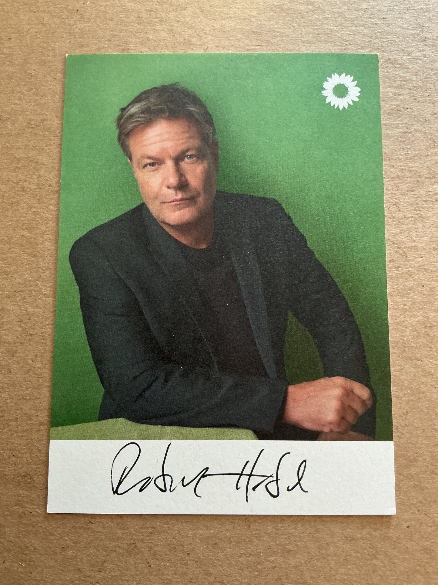 Robert Habeck, Germany 🇩🇪 Minister for Economic Affairs 2025 hand signed