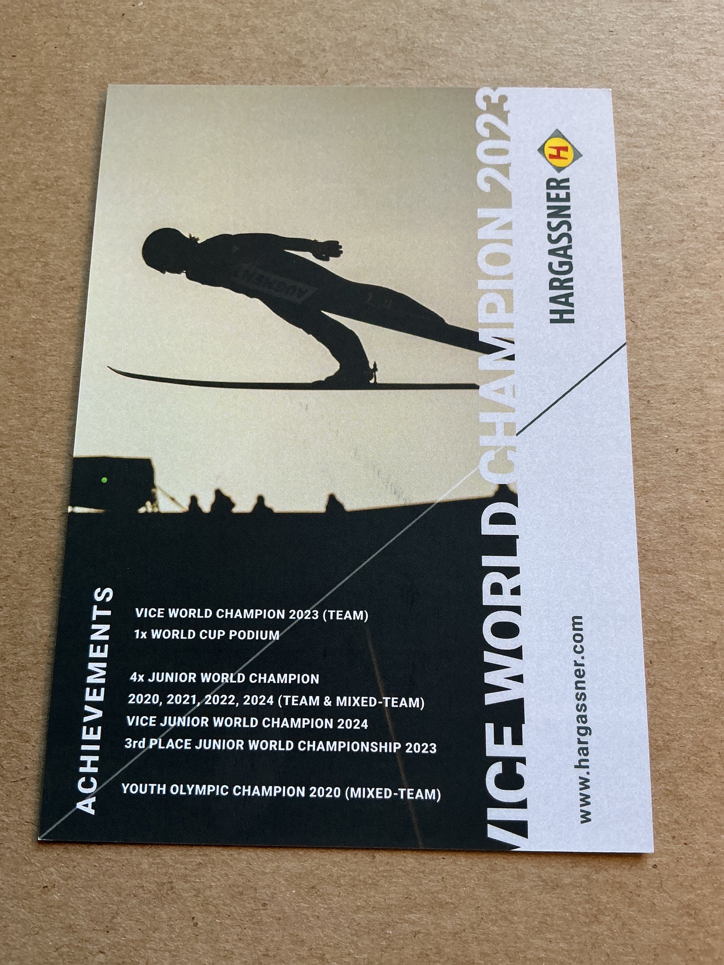 Julia Mühlbacher, Austria 🇦🇹 Ski Jumping Winter Sports 2024/25 hand signed