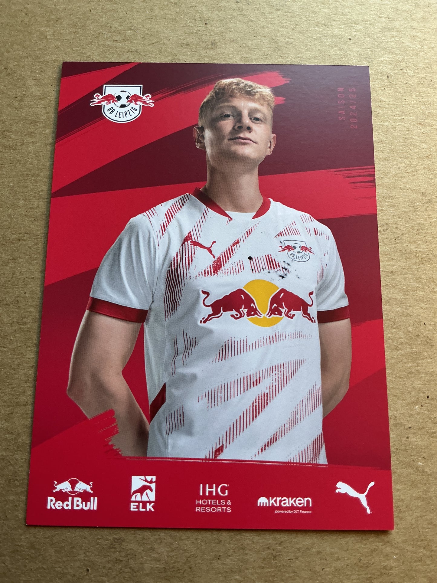 Nicolas Seiwald, Austria 🇦🇹 RB Leipzig 2024/25 hand signed