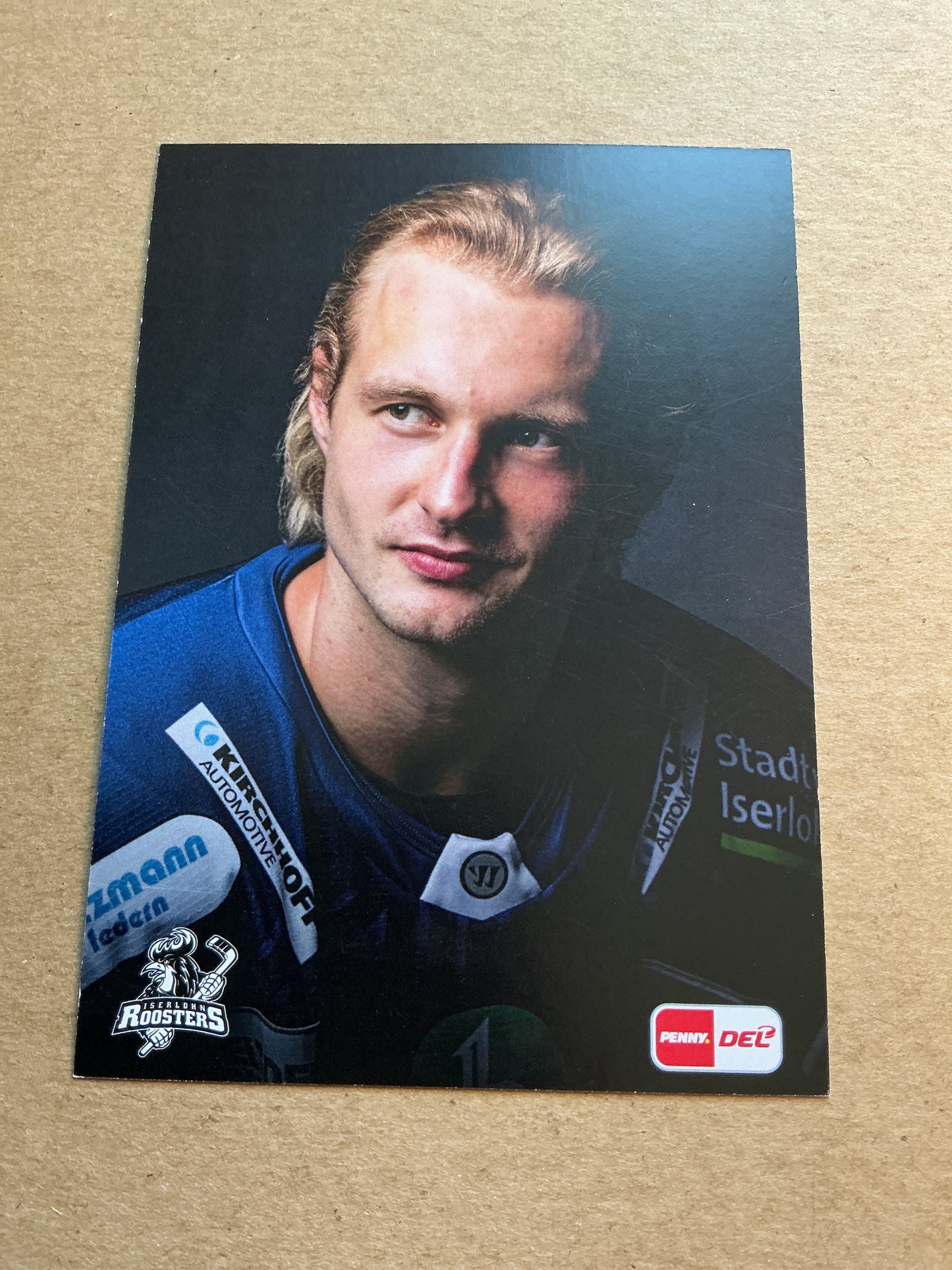 Emil Ouaas, Germany 🇩🇪 Iserlohn Roosters 2024/25 hand signed