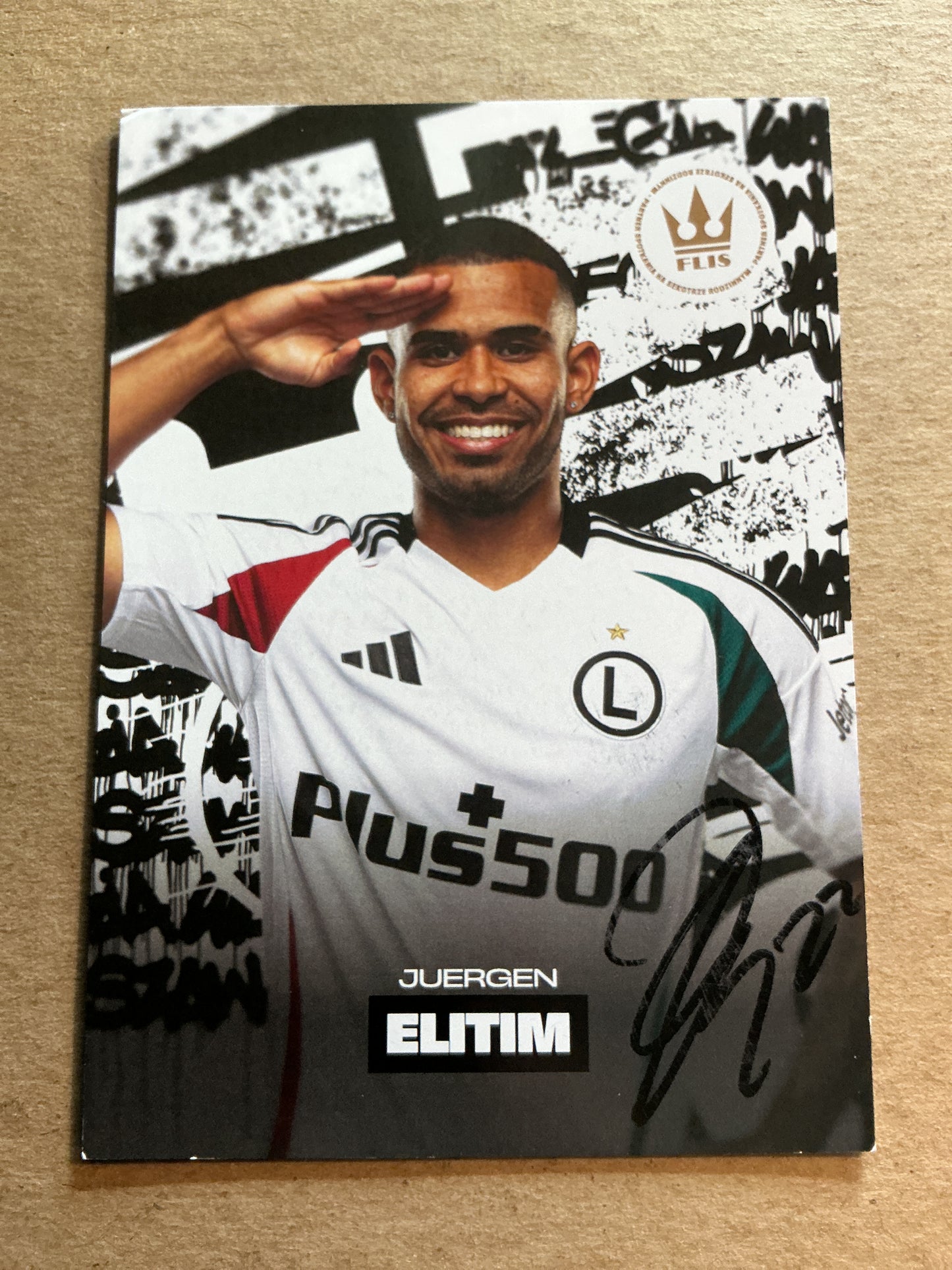 Juergen Elitim, Colombia 🇨🇴 Legia Warsaw 2024/25 hand signed