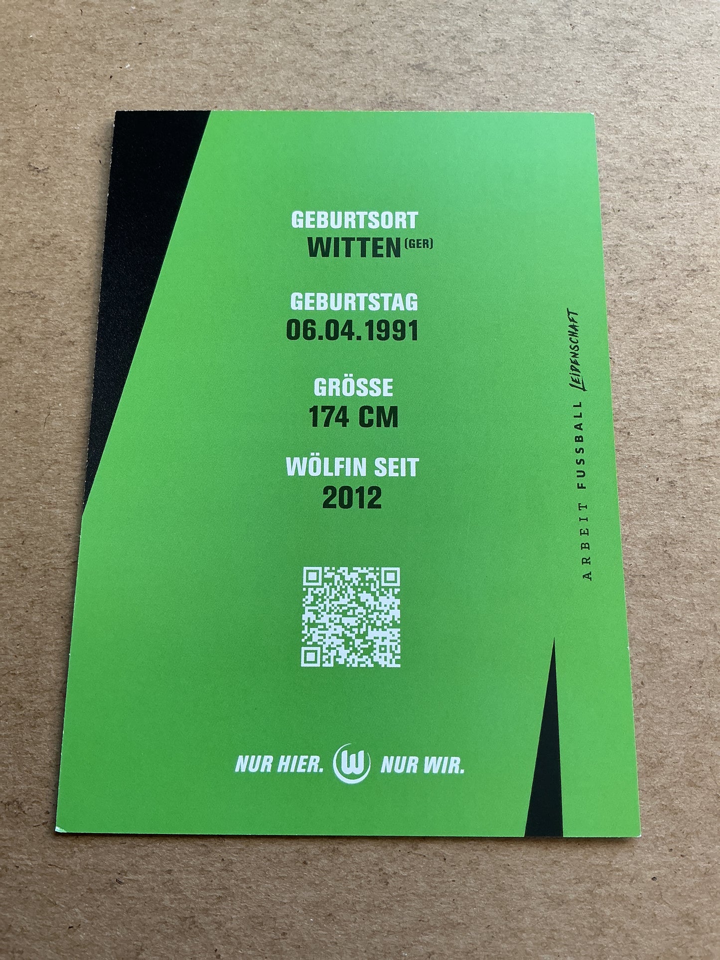 Alexandra Popp, Germany 🇩🇪 VfL Wolfsburg 2025/26 hand signed