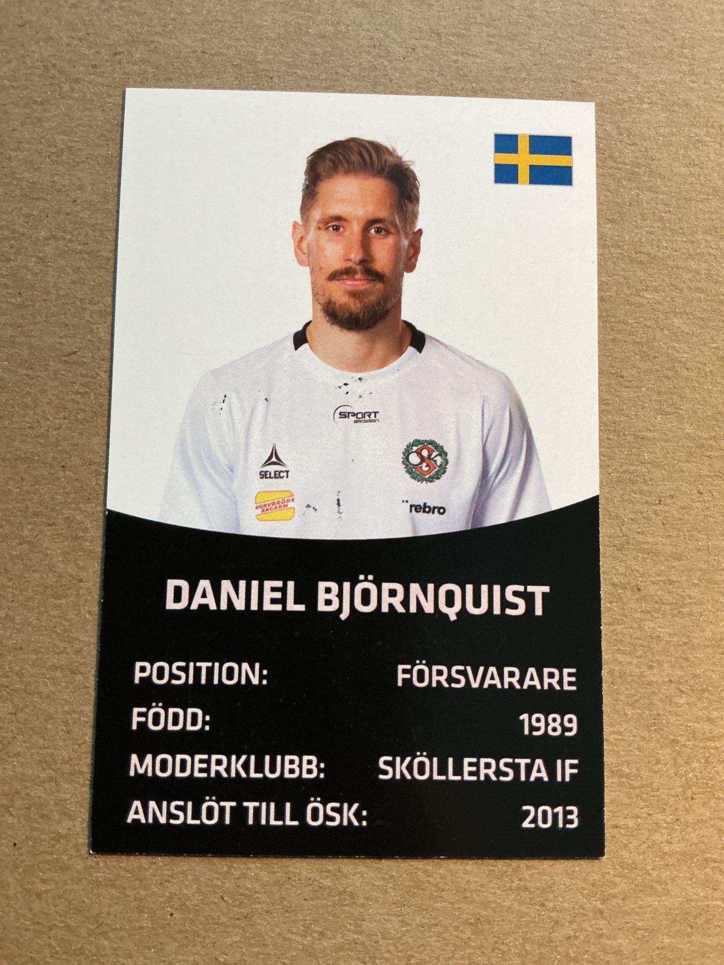 Daniel Björnquist, Sweden 🇸🇪 Örebro SK 2021/22 hand signed