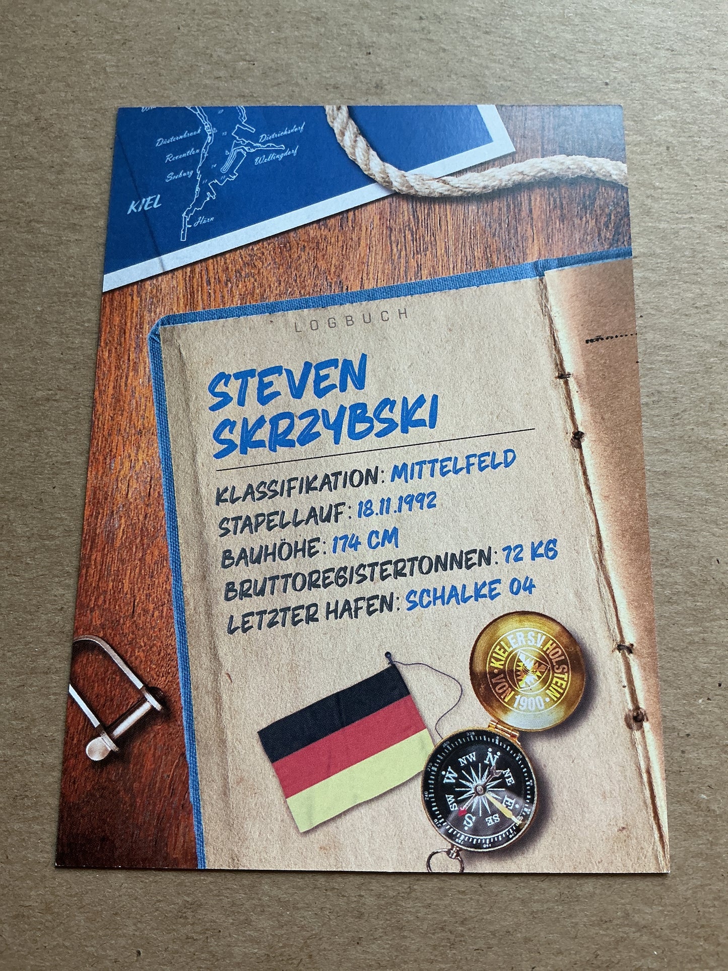 Steven Skrzybski, Germany 🇩🇪 Holstein Kiel 2024/25 hand signed