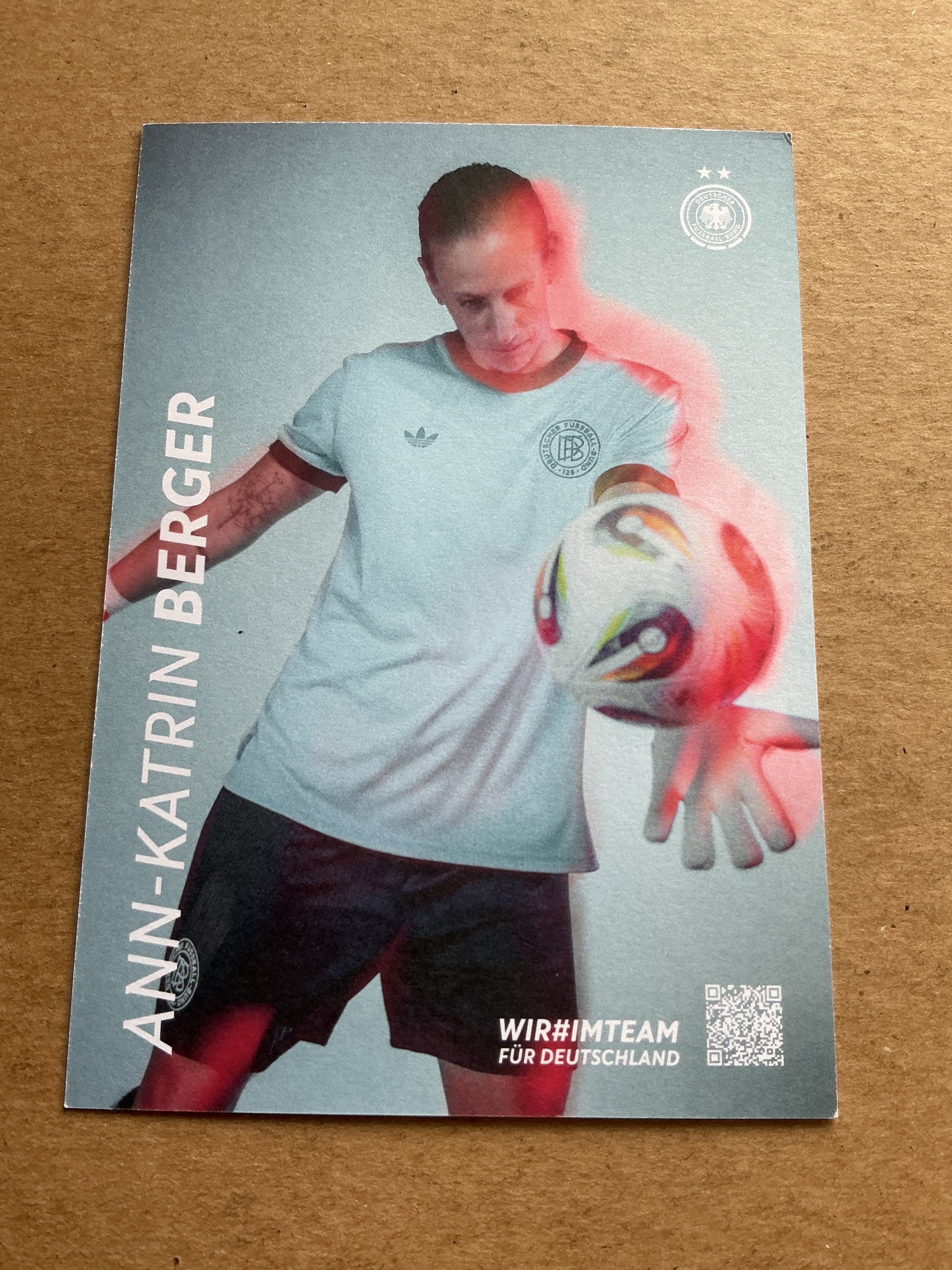 Ann-Katrin Berger, Germany 🇩🇪 Women’s Euro Cup 2025 hand signed