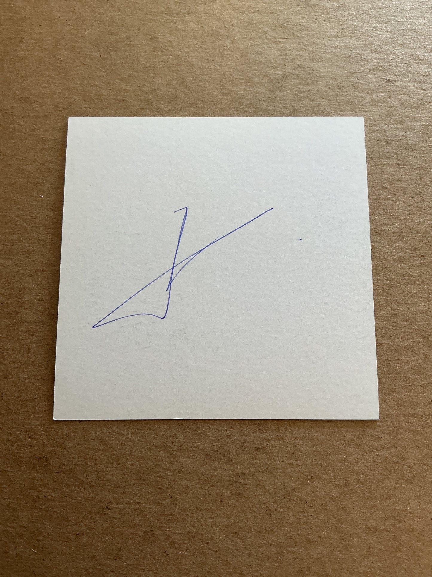 Jan Jambon, Belgium 🇧🇪 Minister for Finance 2025 hand signed