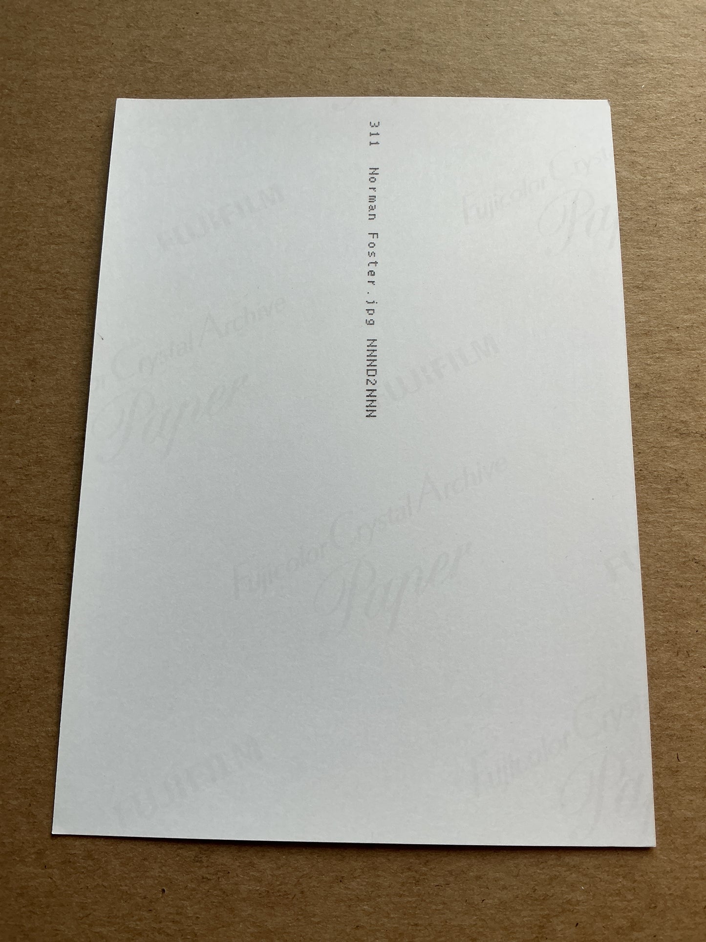 Norman Foster, England 🏴 Architect hand signed