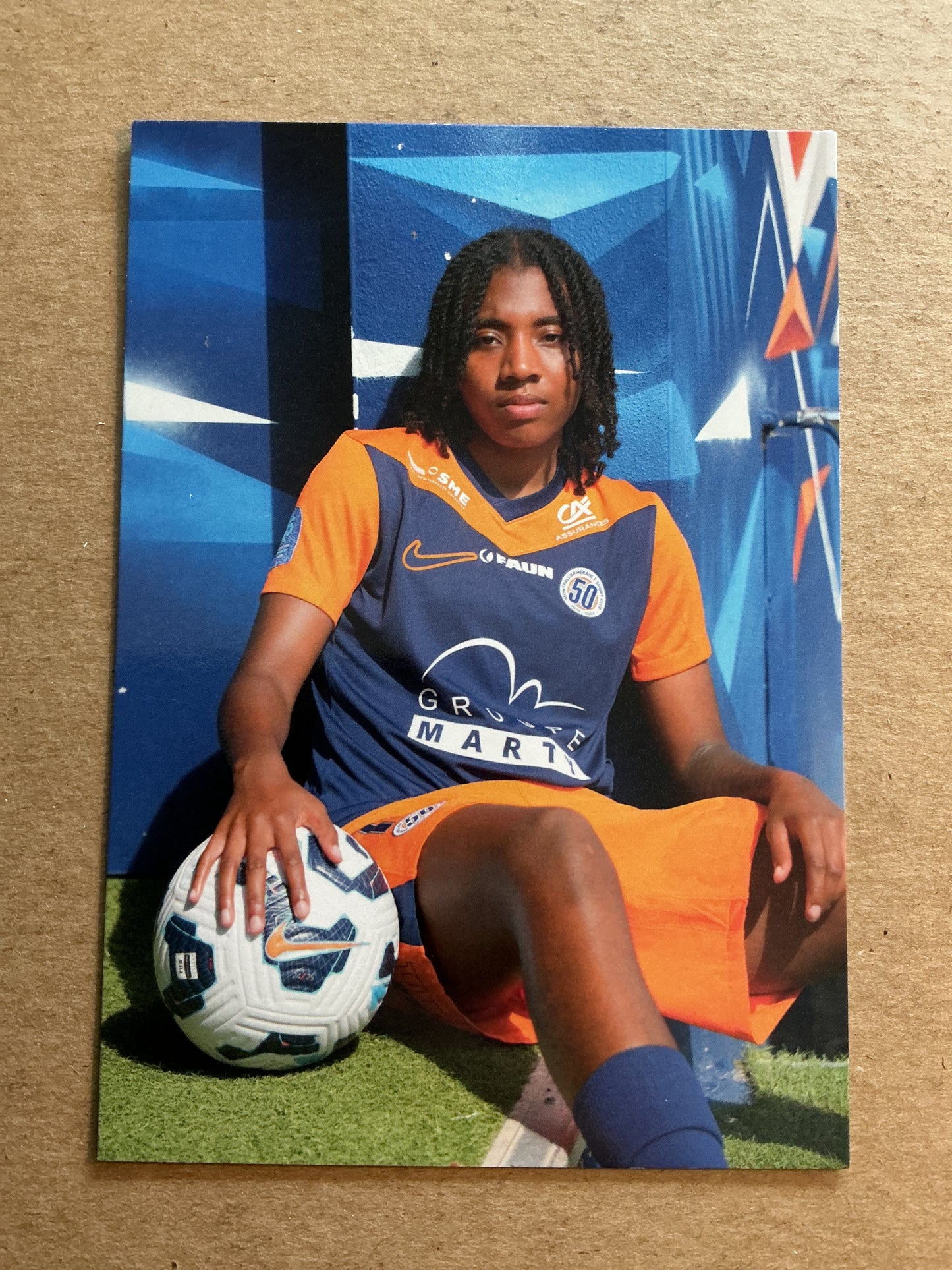 Jade Rastocle, France 🇫🇷 Montpellier HSC 2024/25 hand signed