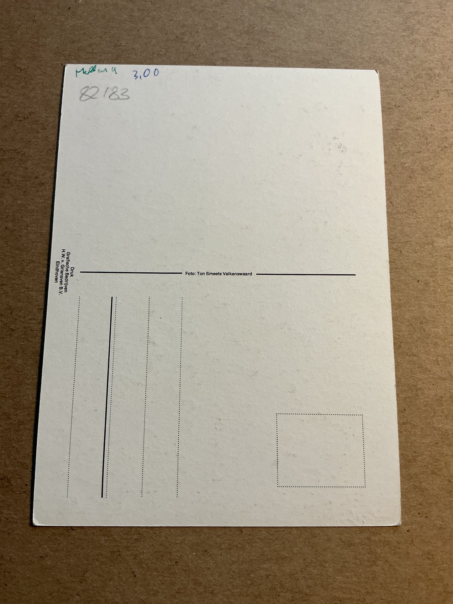 Ernie Brandts, Netherlands π³π± PSV Eindhoven 1982/83 hand signed