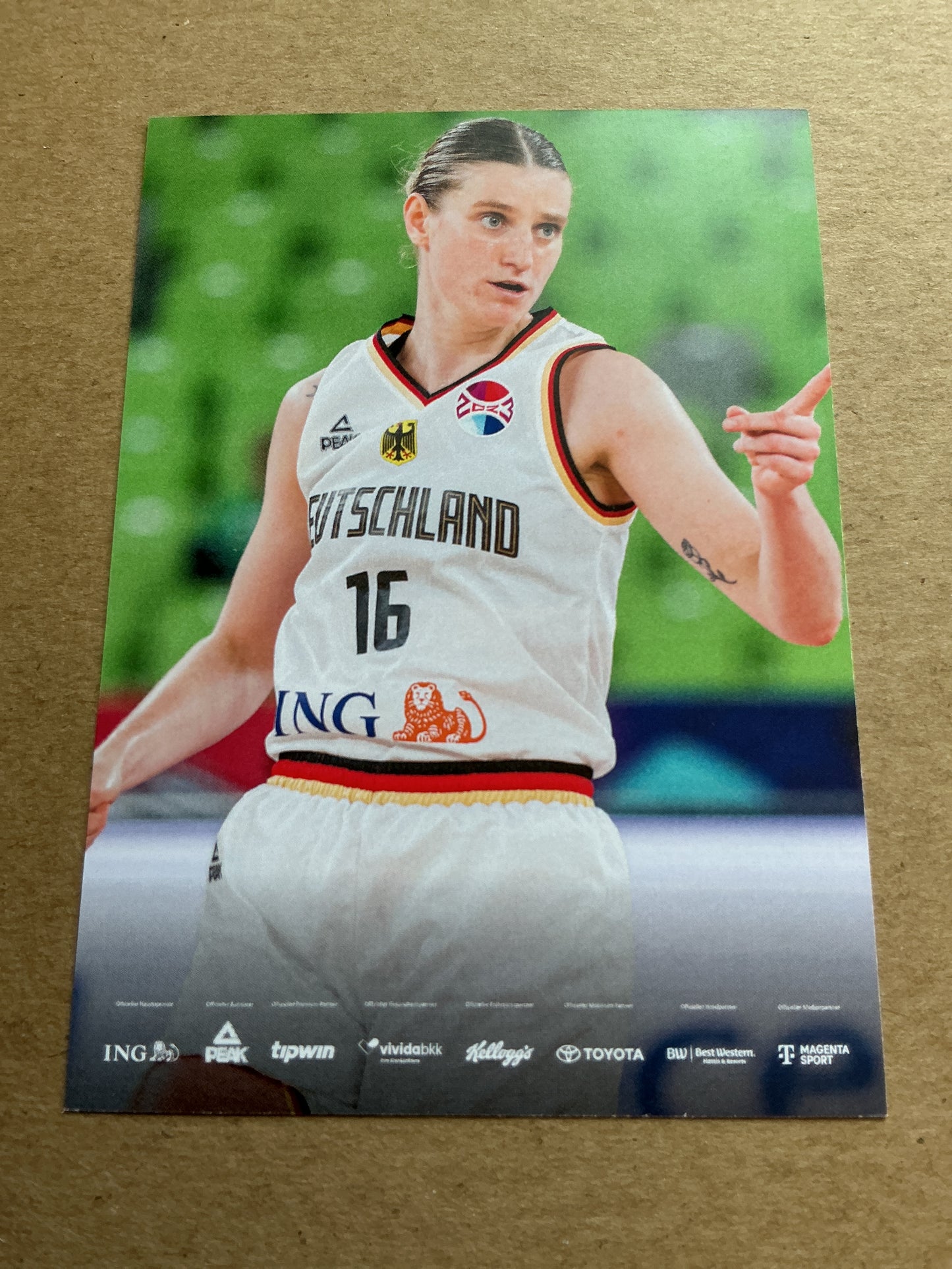 Alina Hartmann, Germany 🇩🇪 Summer Olympics 2024 hand signed