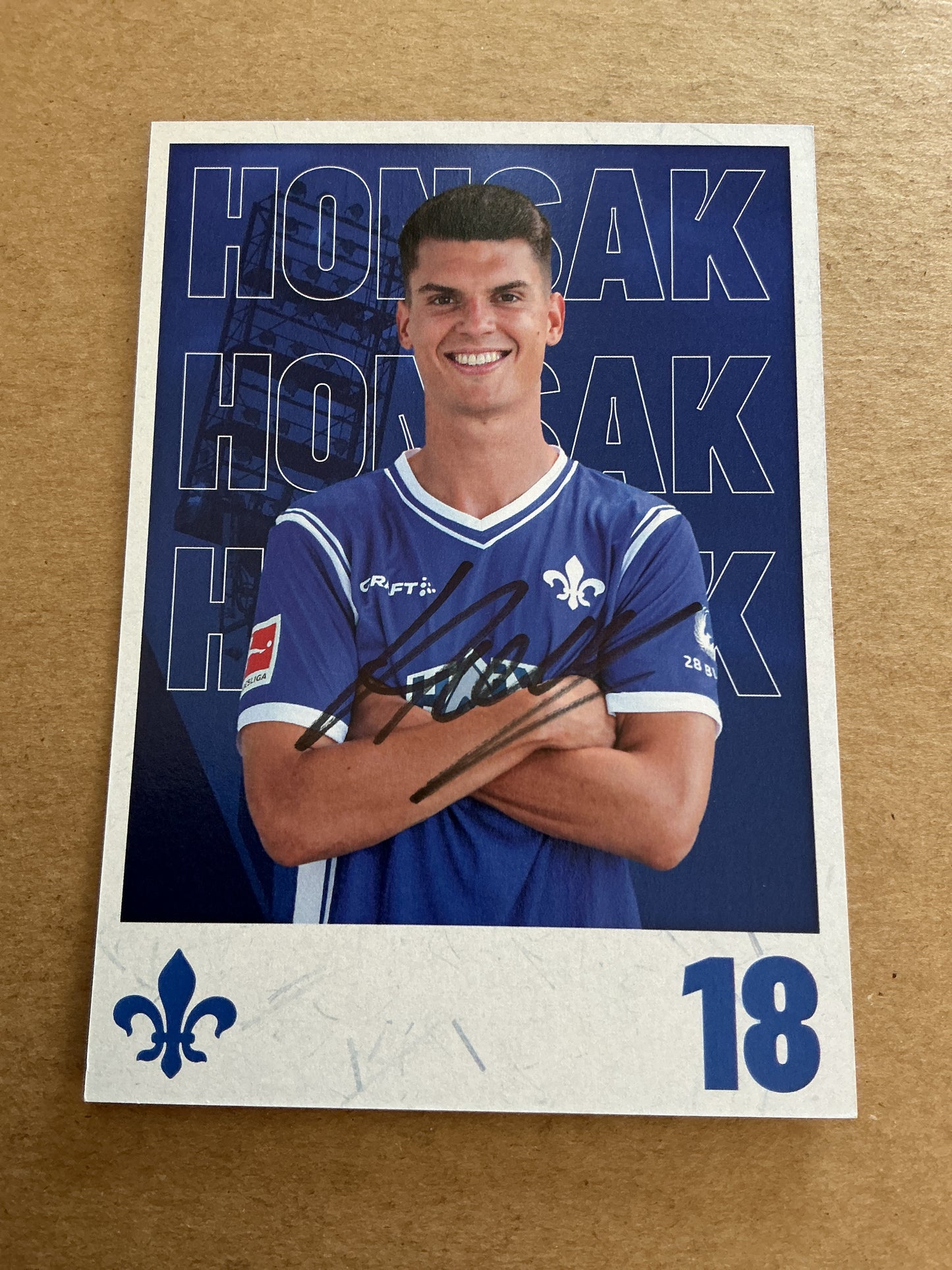 Mathias Honsak, Austria 🇦🇹 SV Darmstadt 98 2023/24 hand signed