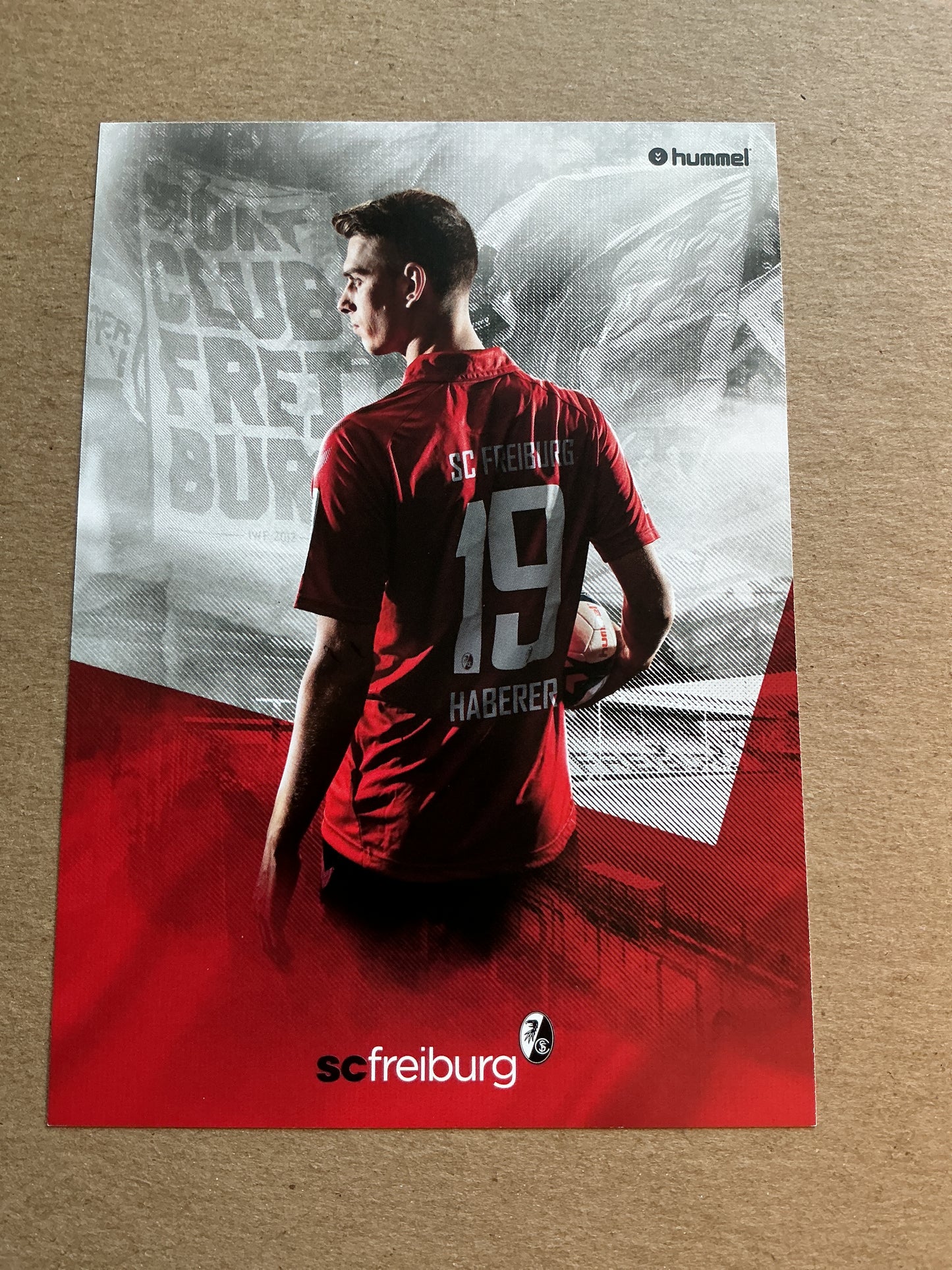 Janik Haberer, Germany π©πͺ SC Freiburg 2019/20 hand signed