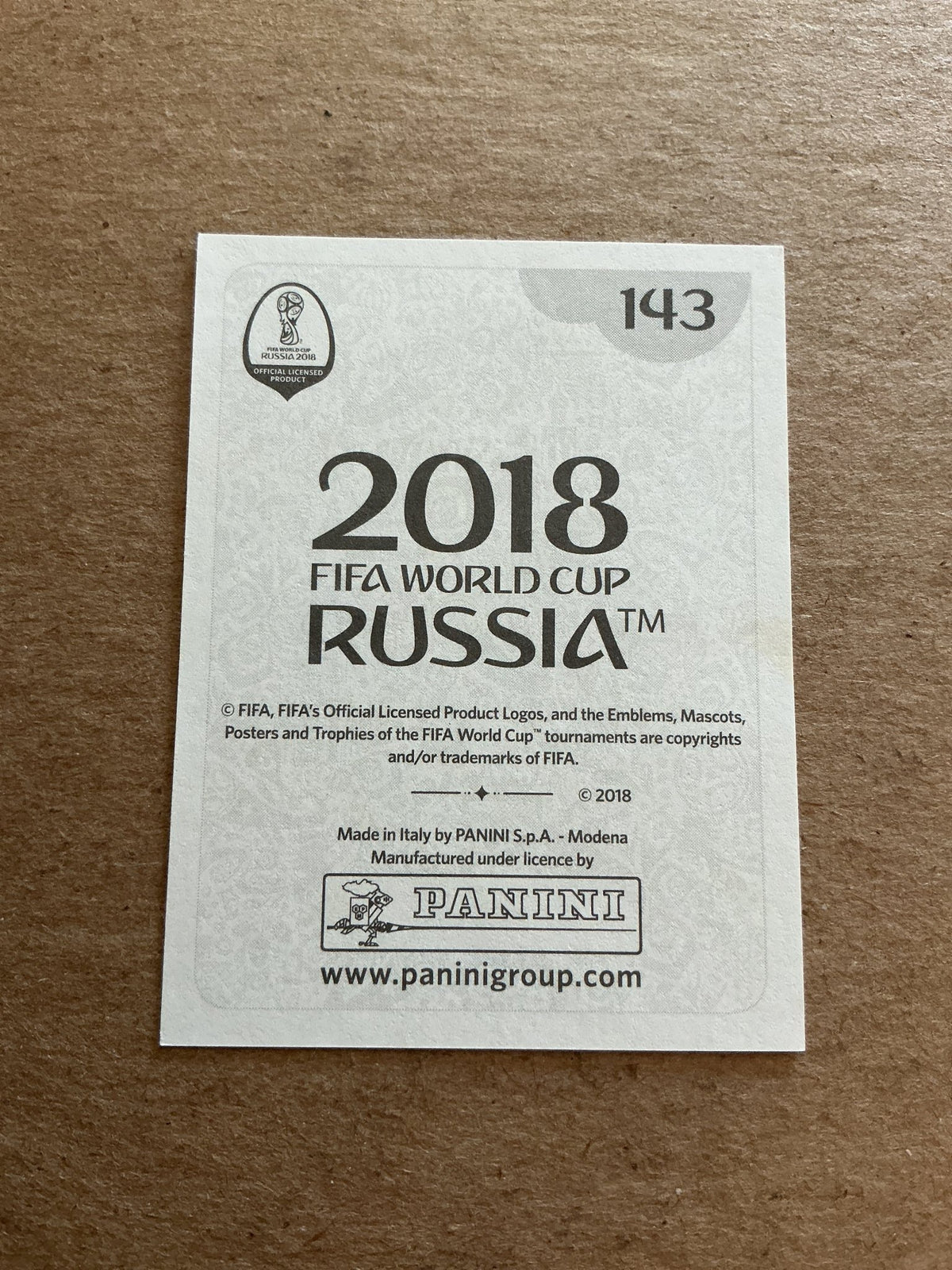 Isco, Spain 🇪🇸 FIFA World Cup 2018 Panini hand signed - Autographs-World