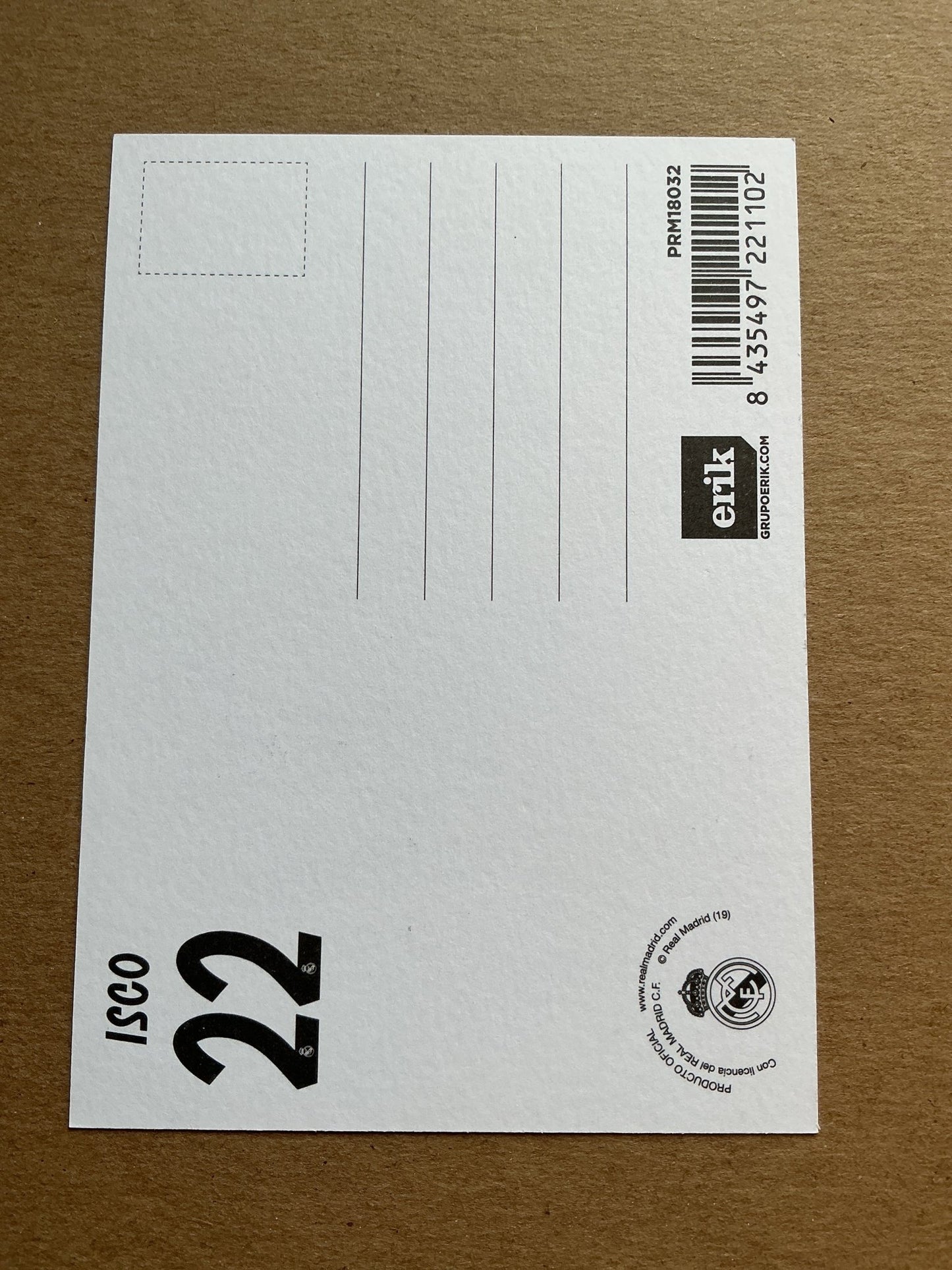 Isco, Spain ๐ช๐ธ Real Madrid 2019/20 hand signed - Autographs-World