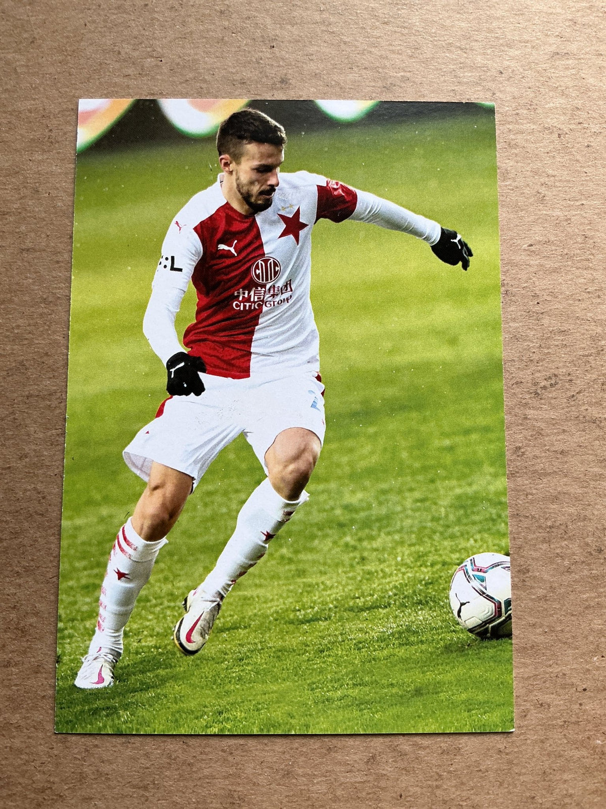 Jakub Hromada, Slovakia ๐ธ๐ฐ SK Slavia Prague 2020/21 hand signed - Autographs-World