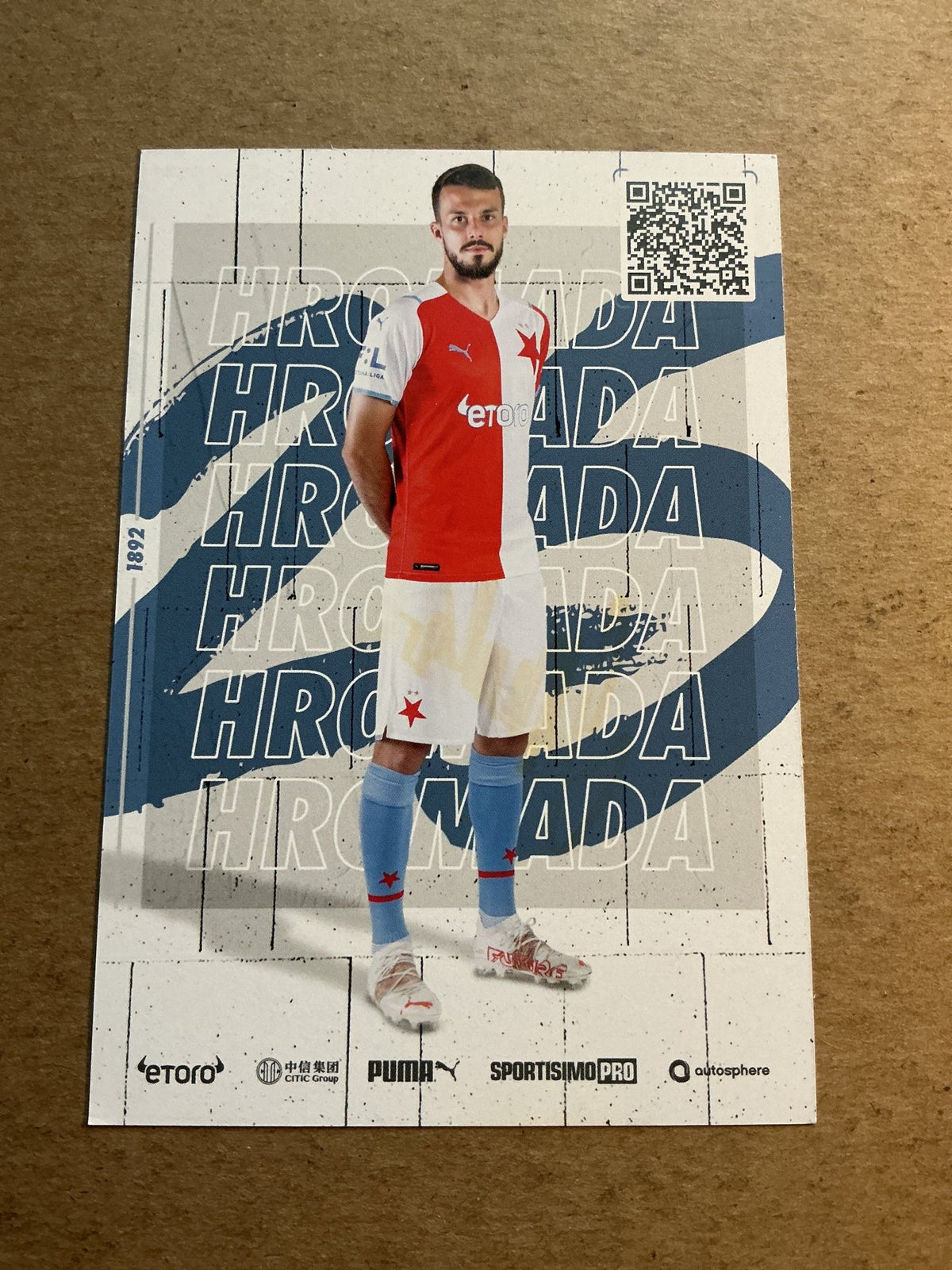 Jakub Hromada, Slovakia ๐ธ๐ฐ SK Slavia Prague 2021/22 hand signed - Autographs-World