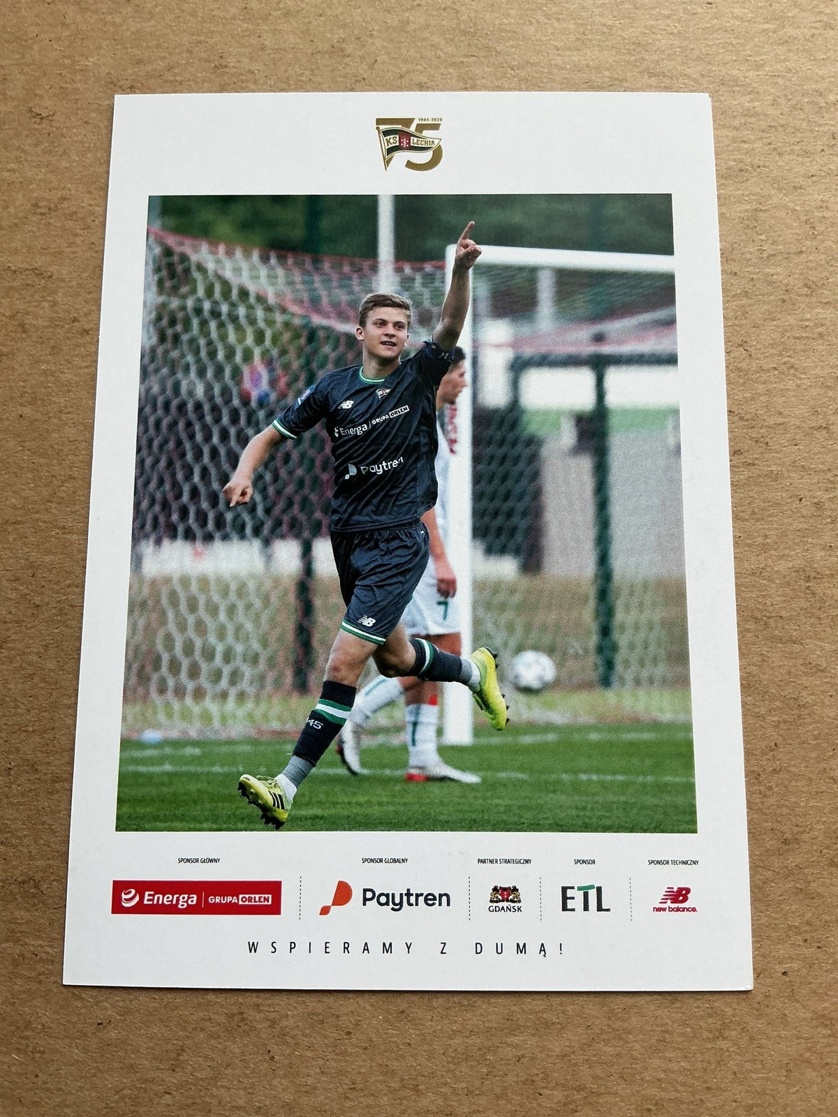 Jakub Kałuziński, Poland 🇵🇱 Lechia Gdansk 2020/21 hand signed - Autographs-World