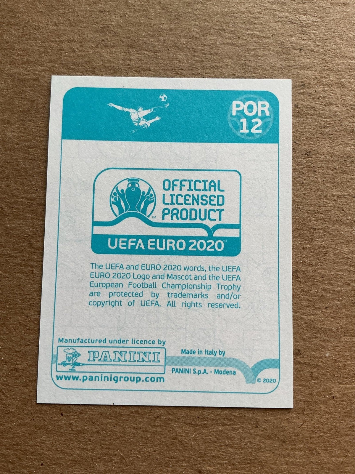 João Cancelo, Portugal 🇵🇹 UEFA Euro 2020 Panini hand signed - Autographs-World