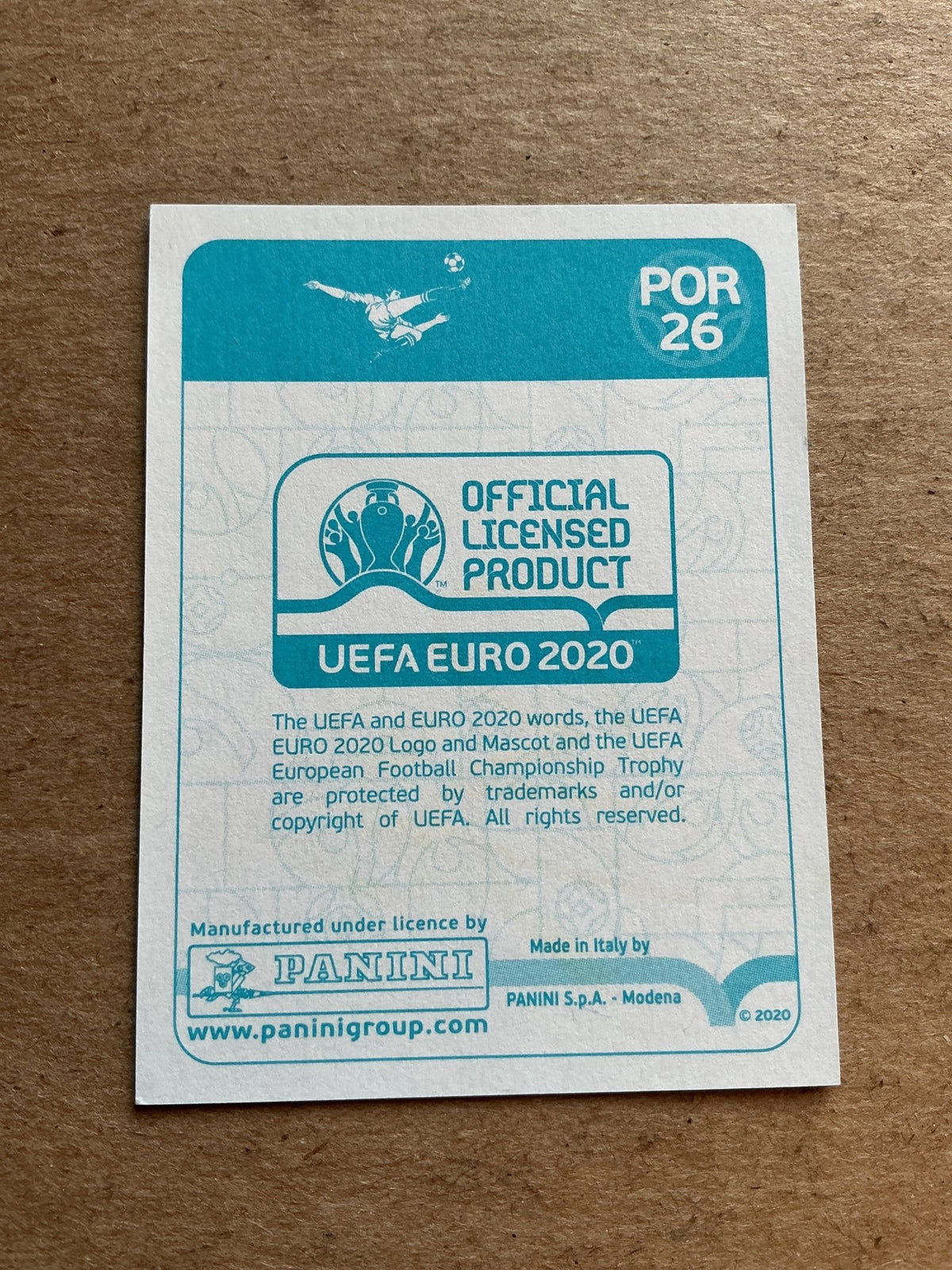 João Félix, Portugal 🇵🇹 UEFA Euro 2020 Panini hand signed - Autographs-World