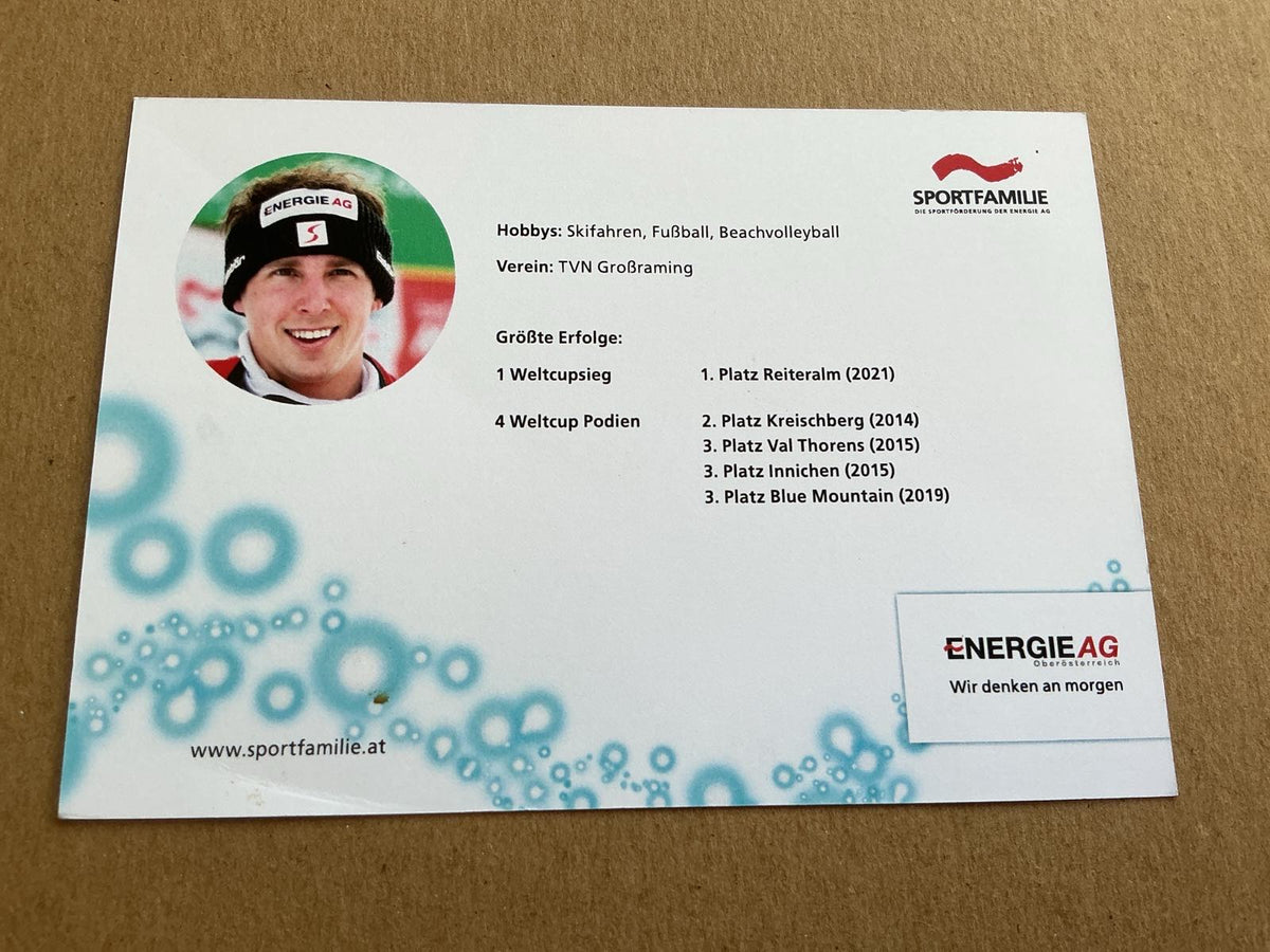 Johnny Rohrweck, Austria 🇦🇹 Freestyle Winter 2022/23 hand signed - Autographs-World