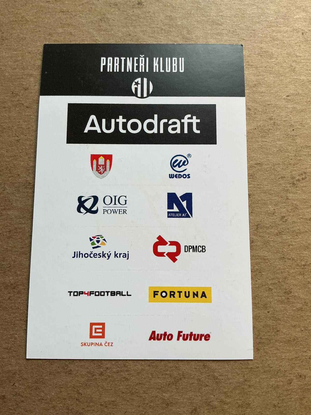Jonáš Vais, Czech Republic 🇨🇿 SK Dynamo České Budějovice 2020/21 hand signed - Autographs-World