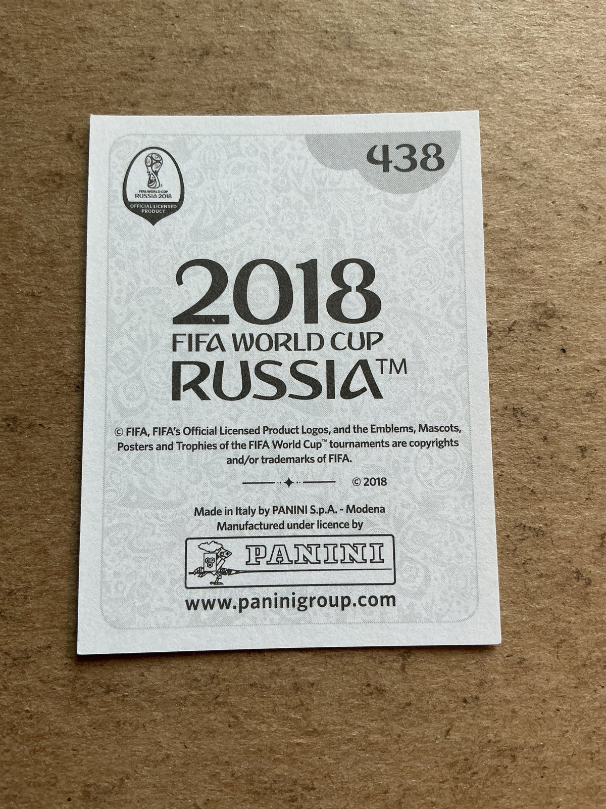 Joshua Kimmich, Germany 🇩🇪 FIFA World Cup 2018 Panini hand signed - Autographs-World