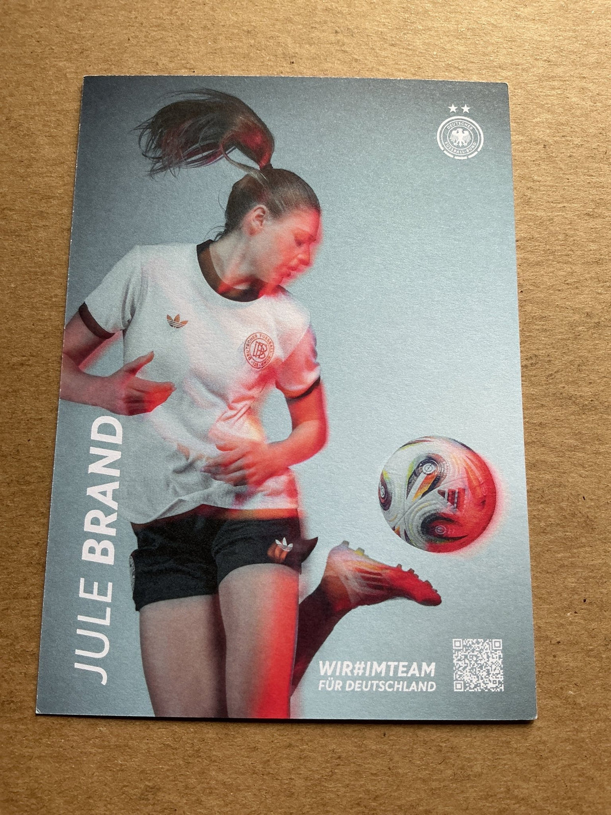 Jule Brand, Germany 🇩🇪 Women’s Euro Cup 2025 hand signed - Autographs-World