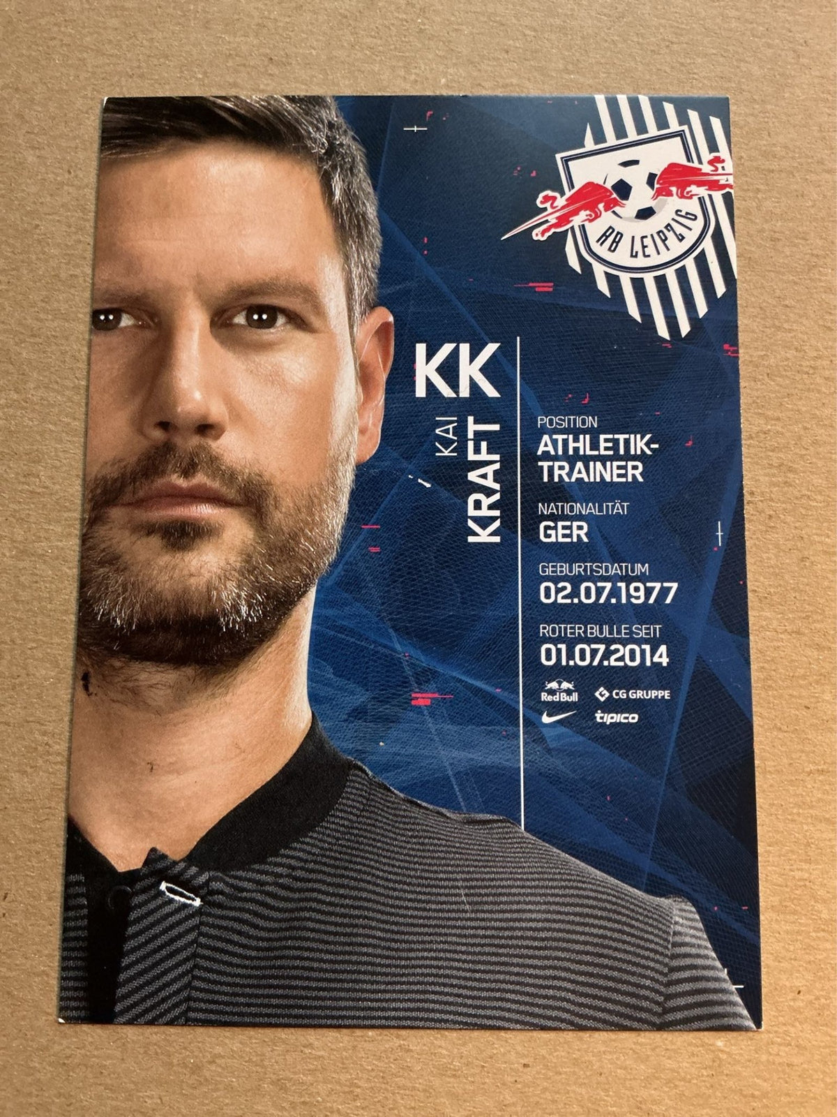 Kai Kraft, Germany 🇩🇪 RB Leipzig 2017/18 hand signed - Autographs-World