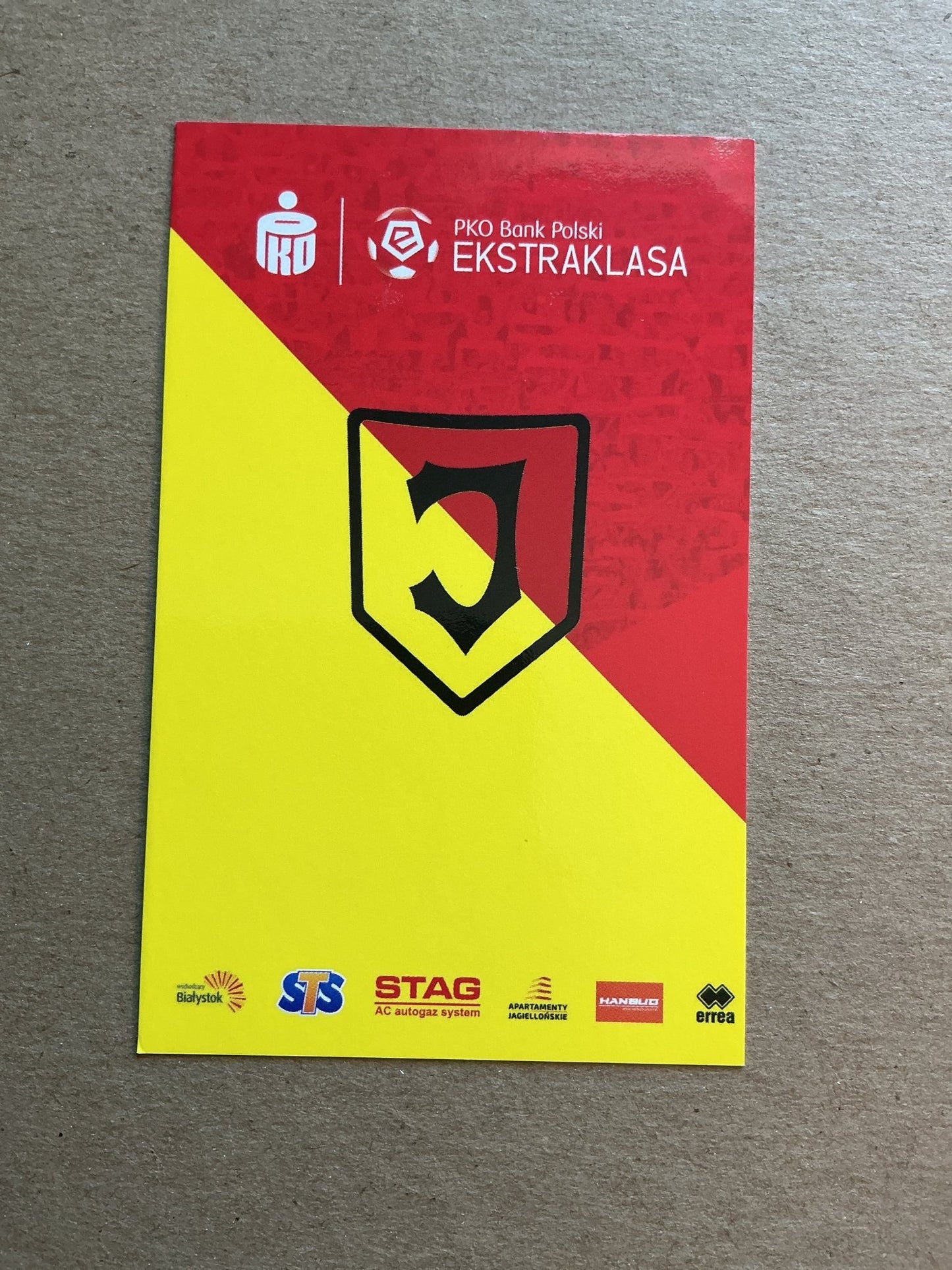 Karol Struski, Poland π΅π± Jagiellonia Bialystok 2019/20 hand signed - Autographs-World