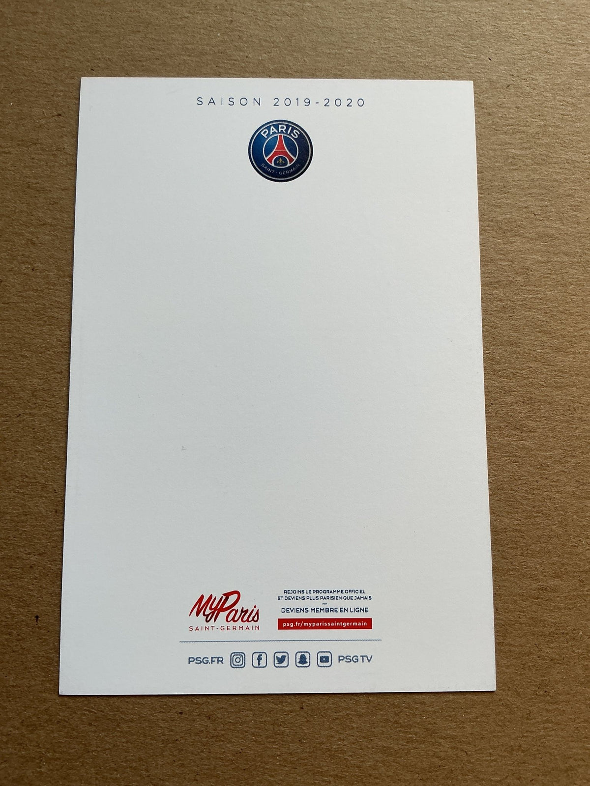 Kylian Mbappé, France 🇫🇷 Paris Saint-Germain 2019/20 hand signed - Autographs-World