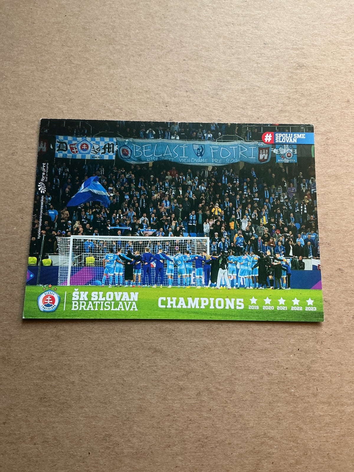 Kyriakos Sayvidis, Greece 🇬🇷 ŠK Slovan Batislava 2023/24 hand signed - Autographs-World