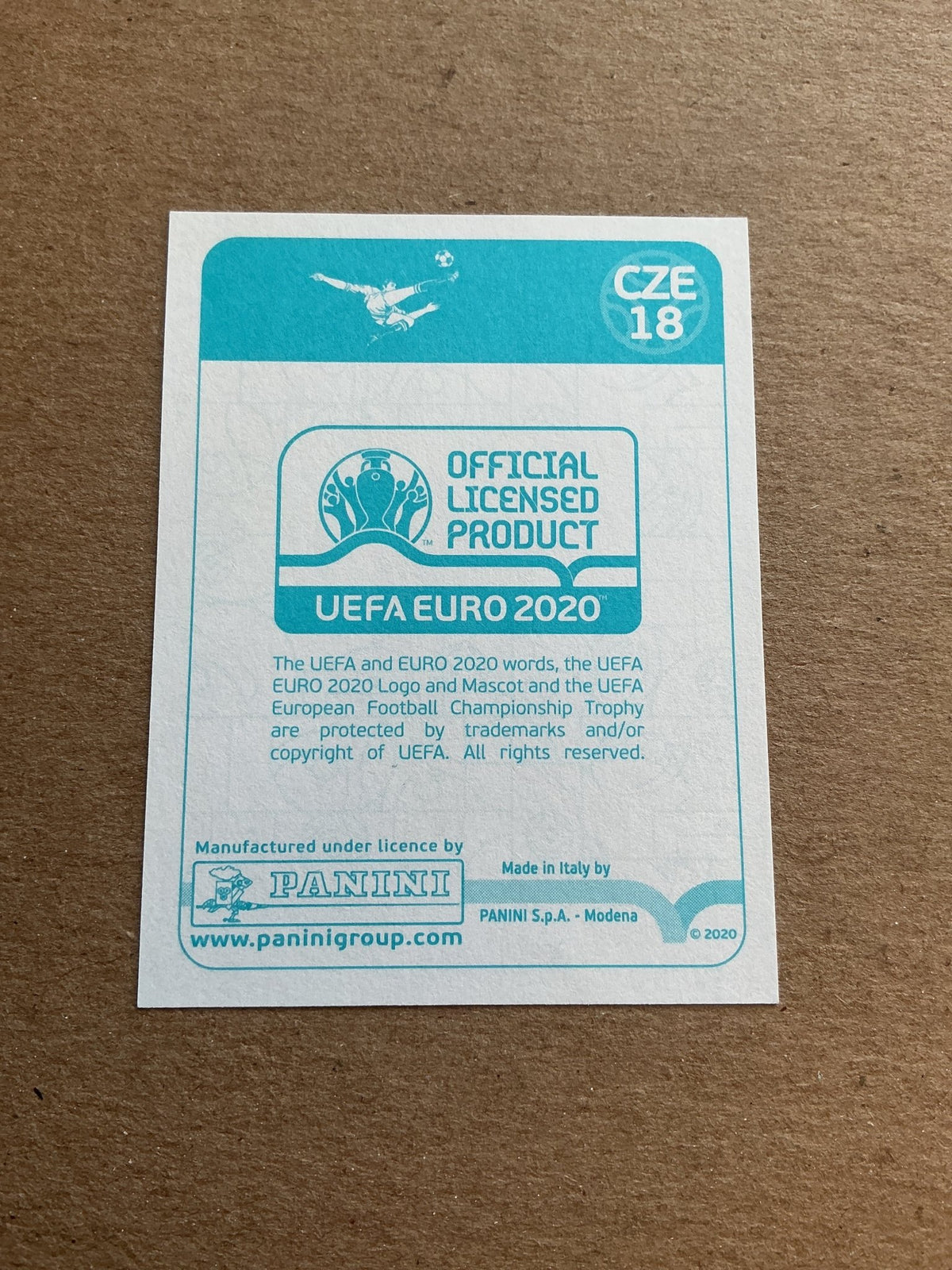 Ladislav Krejči, Czech Republic 🇨🇿 UEFA Euro 2020 Panini hand signed - Autographs-World