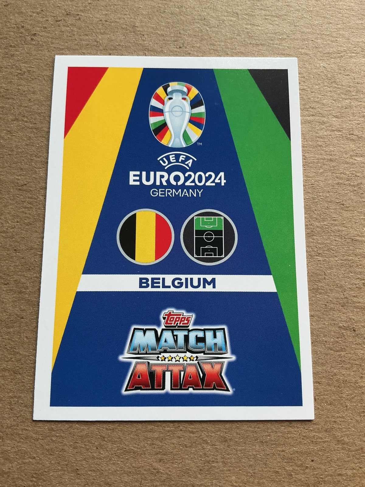 Leandro Trossard, Belgium 🇧🇪 UEFA Euro 2024 Topps hand signed - Autographs-World