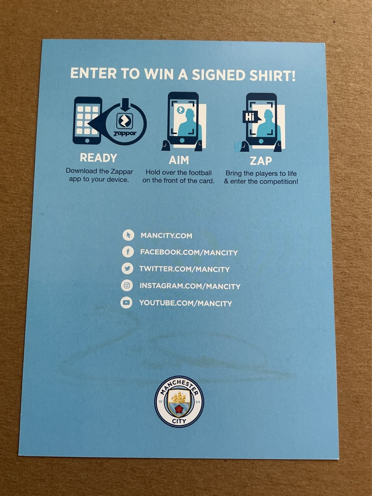 Leroy Sane, Germany 🇩🇪 Manchester City 2017/18 hand signed - Autographs-World