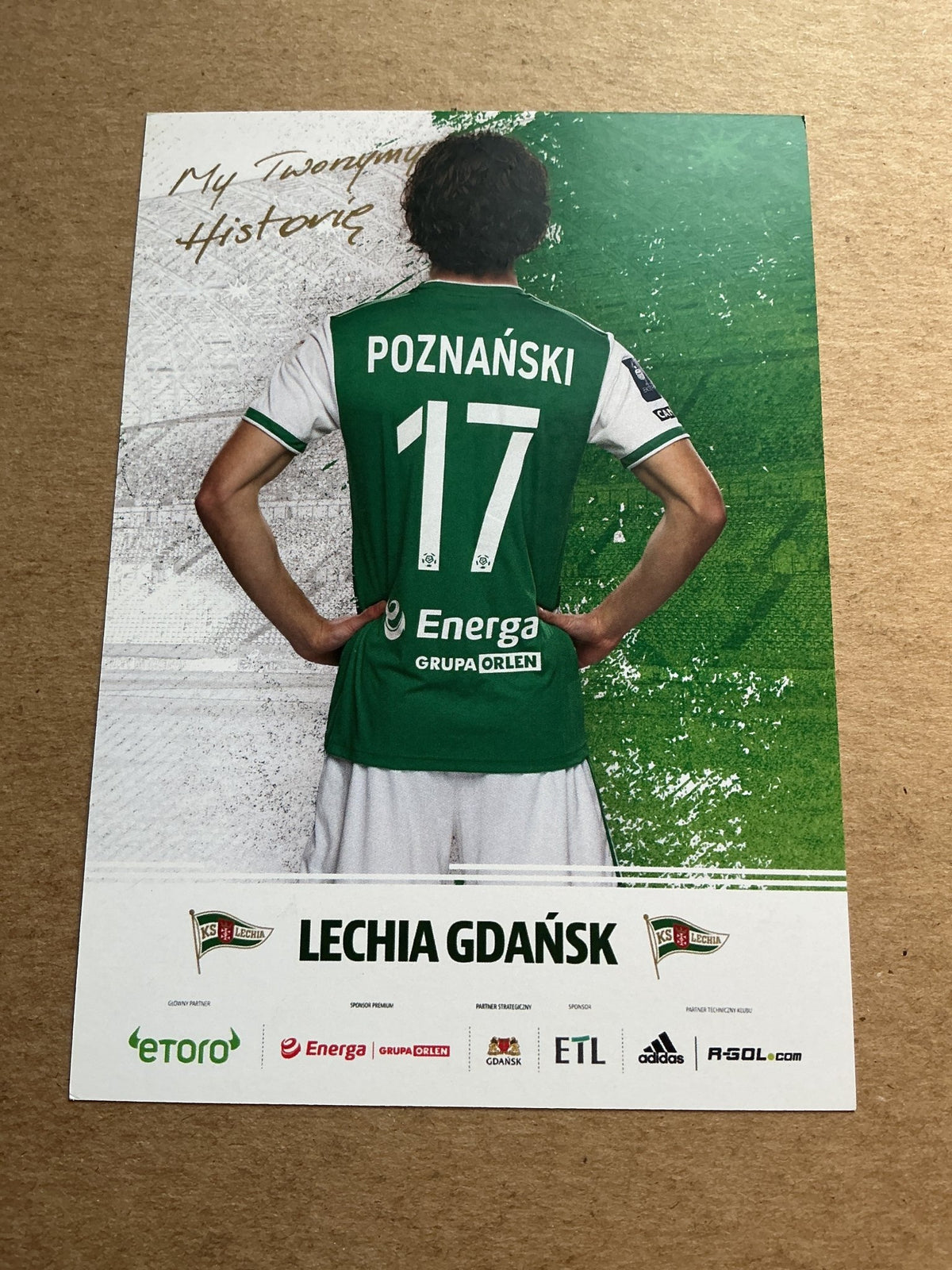 Louis Poznański, Germany 🇩🇪 Lechia Gdansk 2022/23 hand signed - Autographs-World