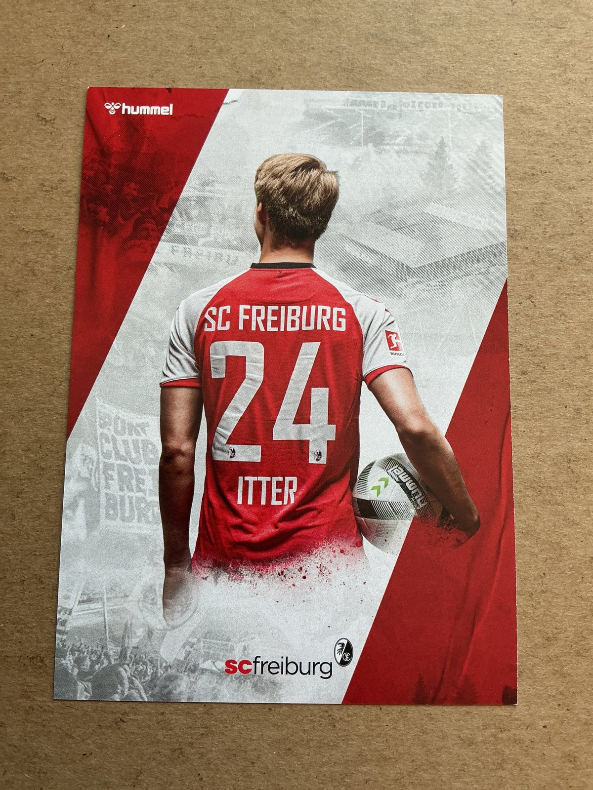 Luca Itter, Germany 🇩🇪 SC Freiburg 2020/21 hand signed - Autographs-World