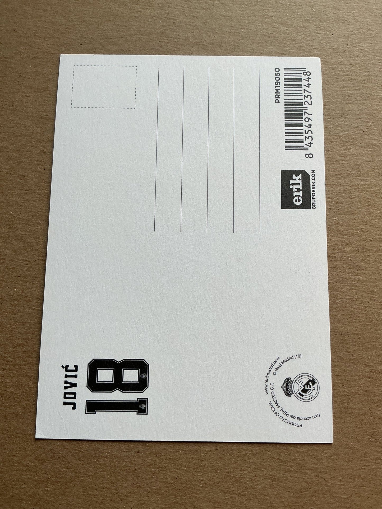 Luka Jović, Serbia 🇷🇸 Real Madrid 2019/20 hand signed - Autographs-World