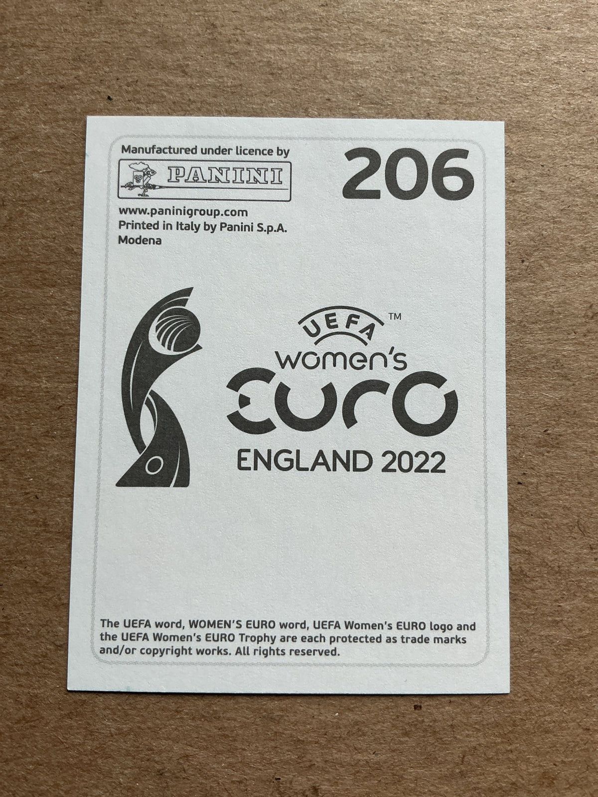 Lynn Wilms, Netherlands 🇳🇱 UEFA Women’s Euro Cup 2022 Panini hand signed - Autographs-World